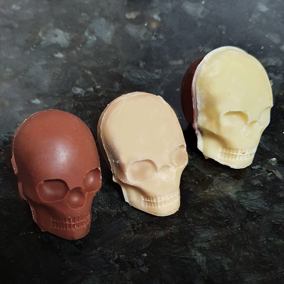 Metamorph Blaster Halloween Silikon Backform Totenkopf günstig online kaufen