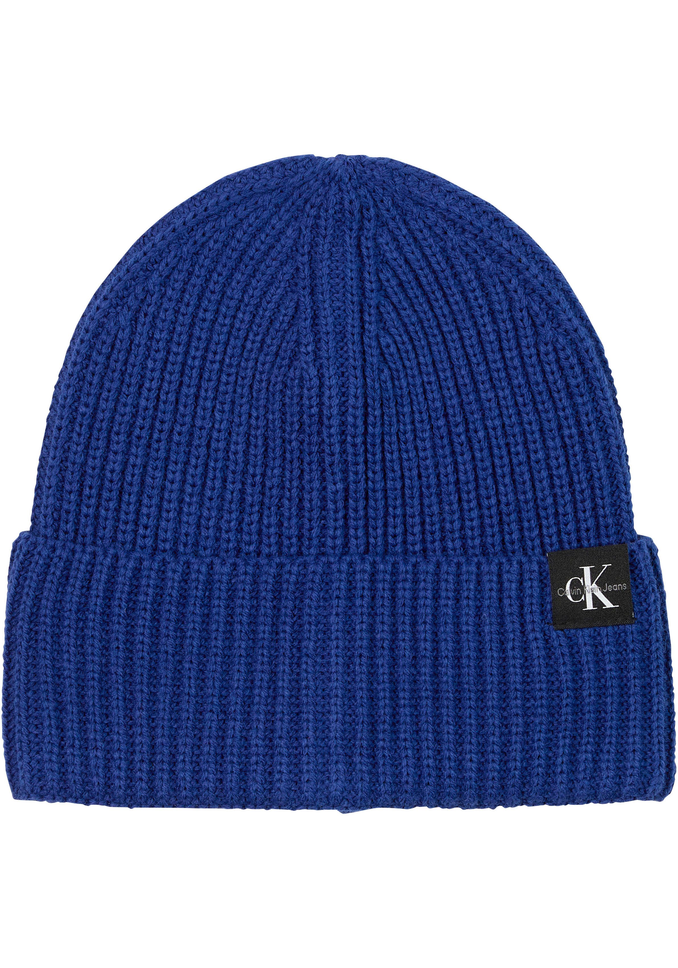 Calvin Klein Jeans Beanie Monogram Rib günstig online kaufen