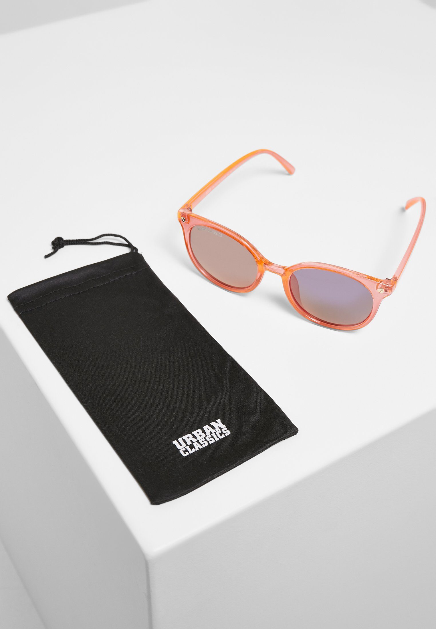URBAN CLASSICS Sonnenbrille Accessoires 108 Sunglasses UC neonorange/black | Sonnenbrillen
