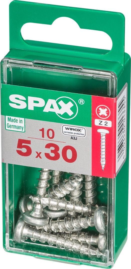 Universalschrauben SPAX mm 5.0 20 10 Spax TX - Holzbauschraube x 30