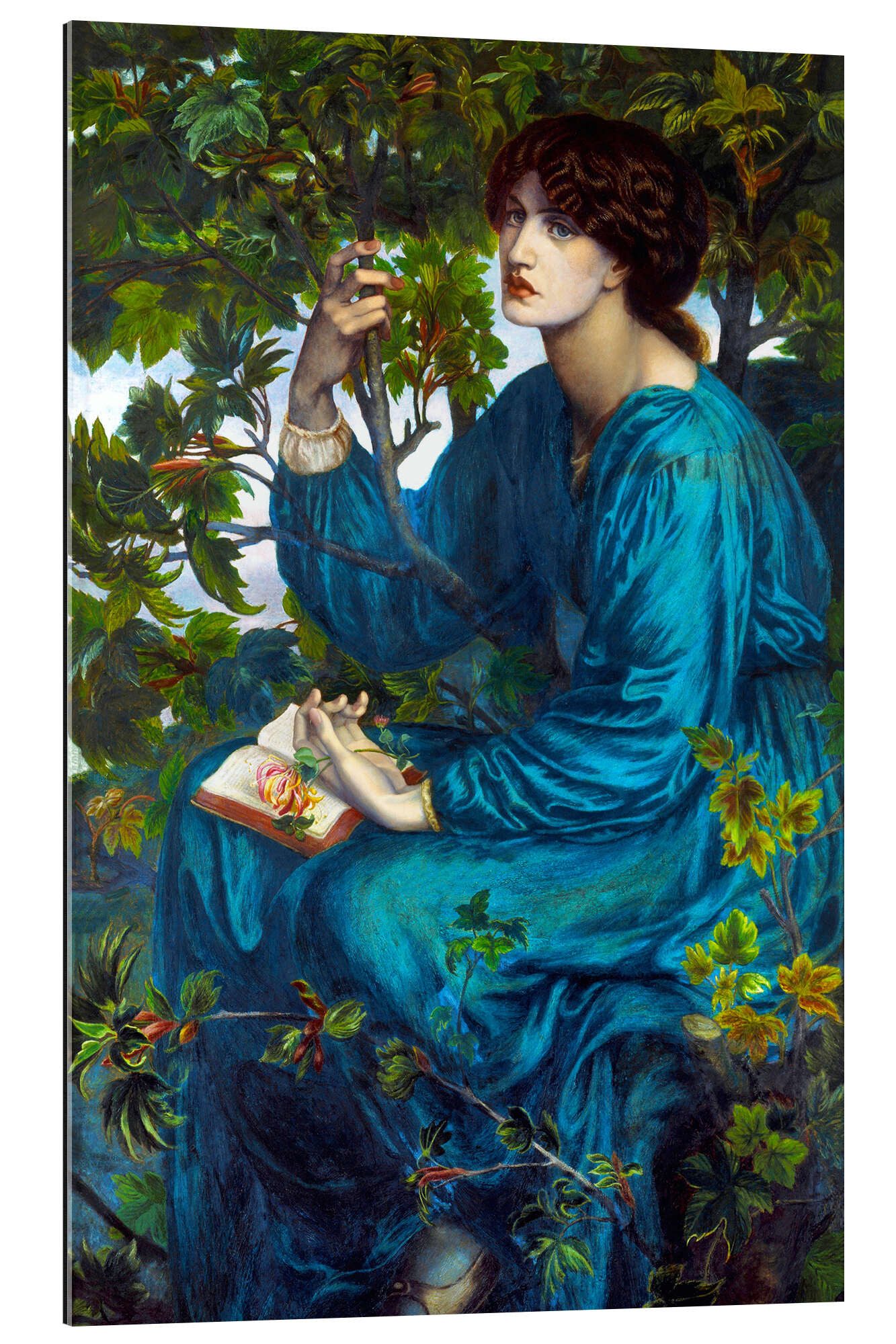 XXL-Wandbild Dante Charles Gabriel Rossetti