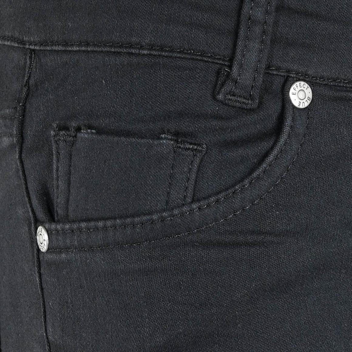 EFFECT black fit Slim-fit-Jeans slim BLUE Flared high Jeans waist