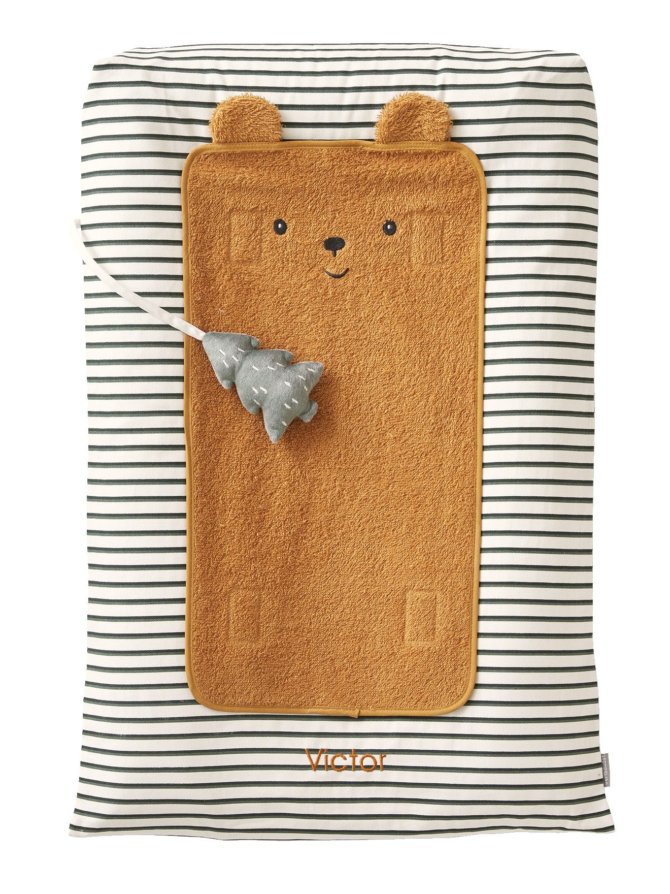 vertbaudet Wickelauflage Baby Wickelauflage-Set GRÜNER WALD