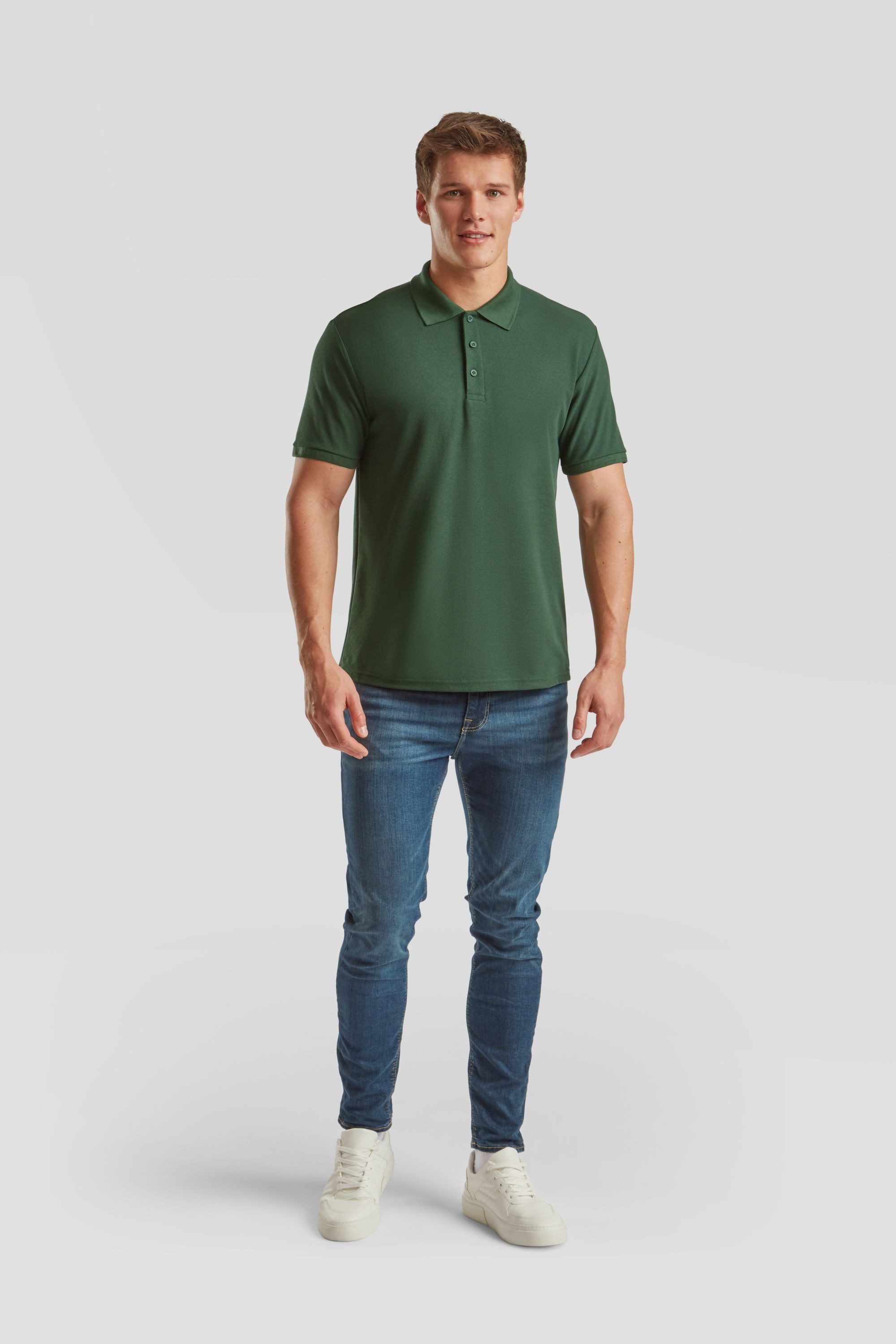 Fruit of the Loom Poloshirt Fruit of the Loom 65/35 Heavy Polo – Bild 2 von 5