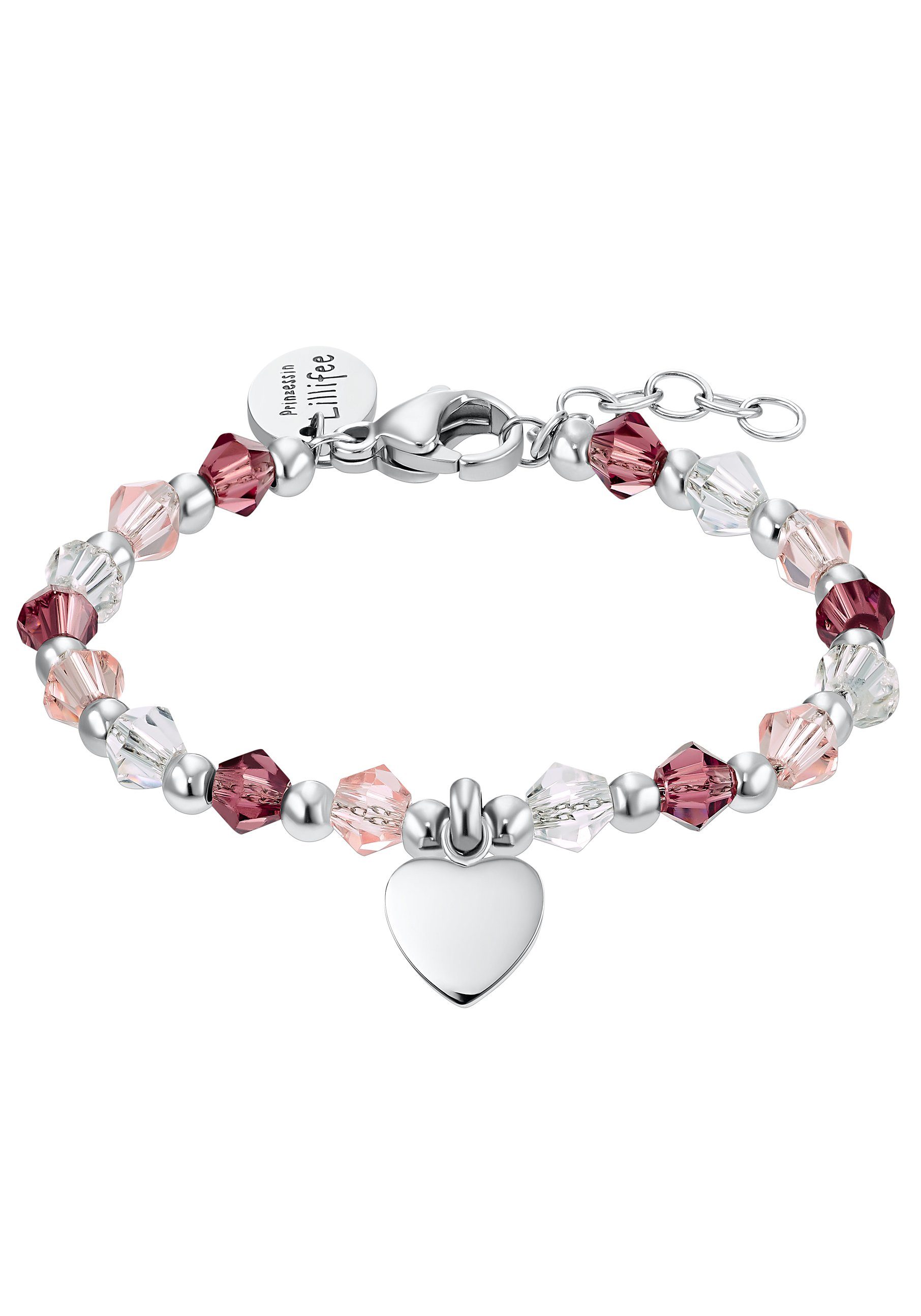 Prinzessin Lillifee Armband 2034005, Glasstein mit Herz