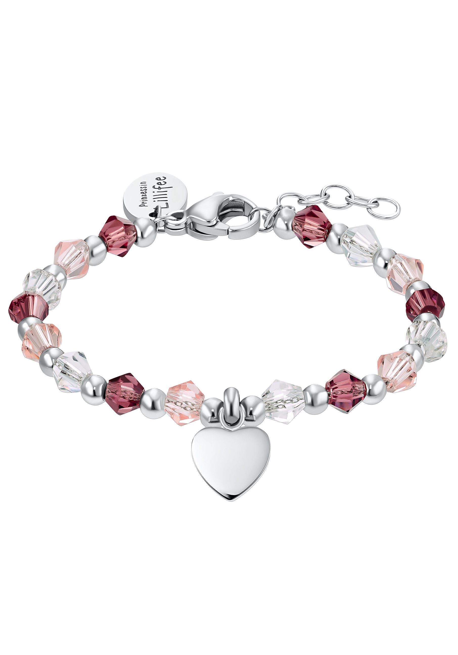 Auch das Bestseller-Ranking Prinzessin Lillifee Armband mit Herz, Glasstein 2034005