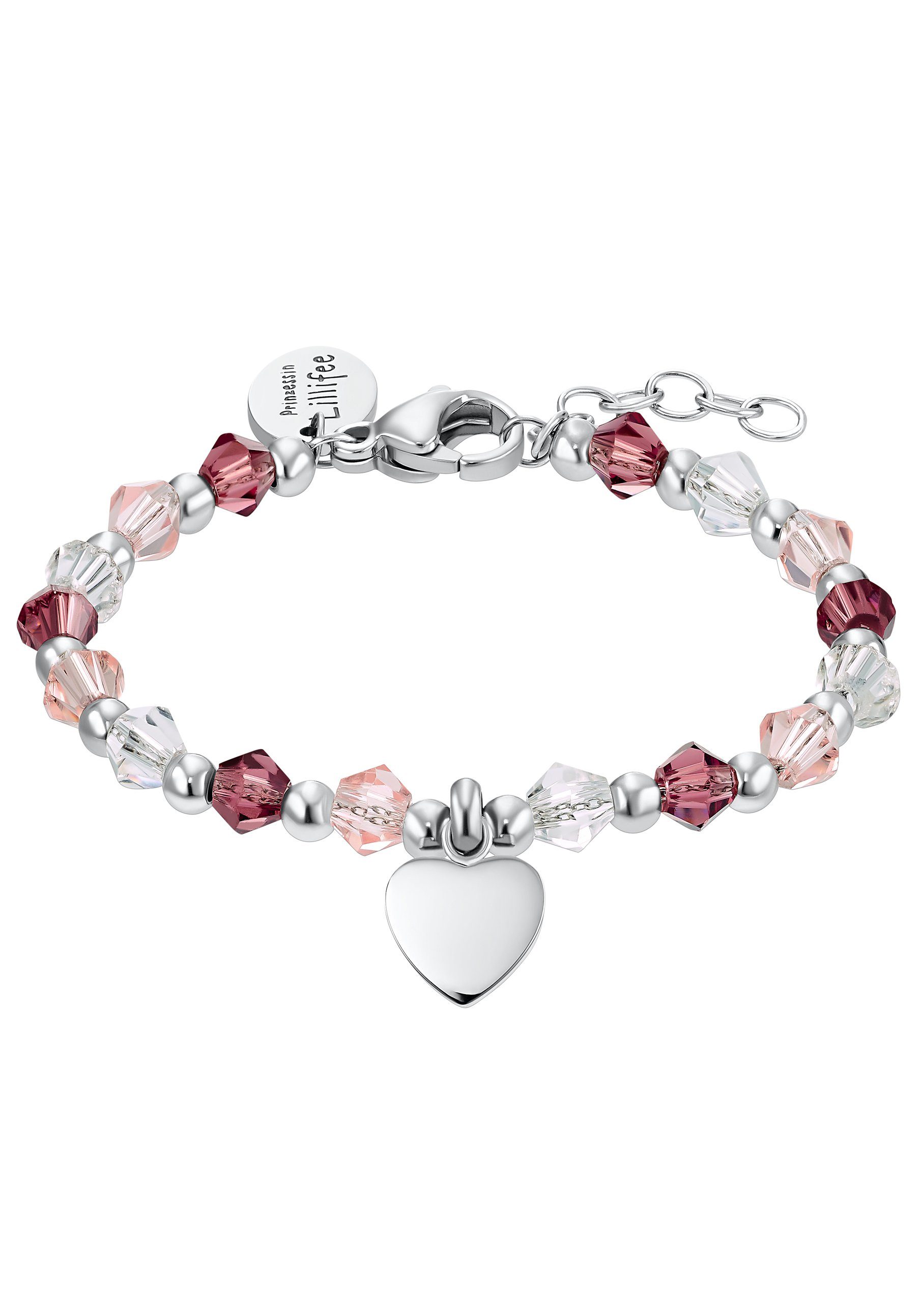 Prinzessin Lillifee Armband Herz, mit Glasstein