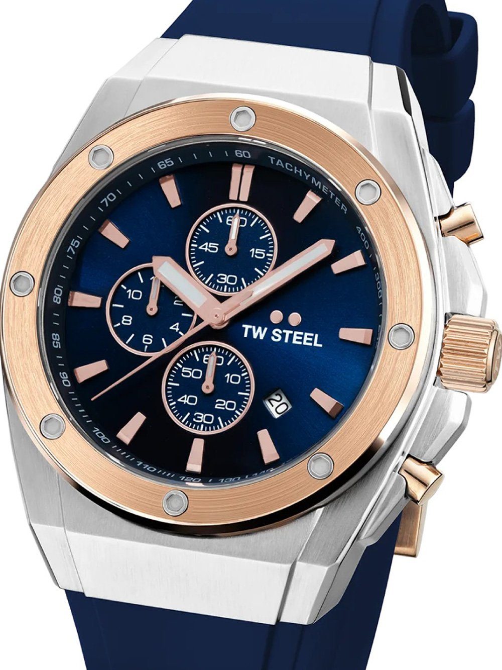 TW Steel Quarzuhr TW-Steel CE4105 CEO Tech Chronograph Herrenuhr 44mm 10ATM TW-Steel CE4105 CEO Tech Chronograph Herrenuhr 44mm 10ATM