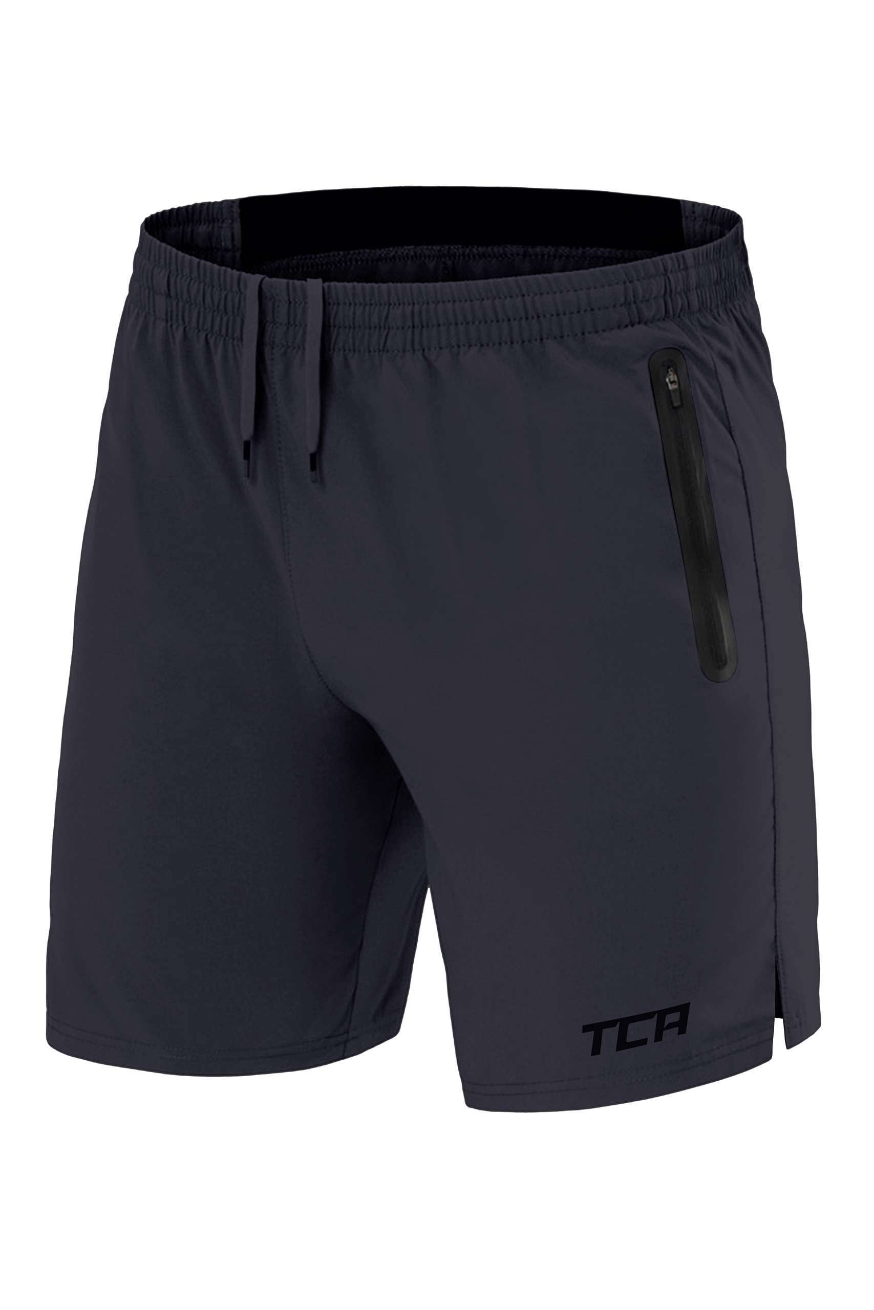 TCA Trainingsshorts TCA Herren Elite Tech Laufhose - Dunkelgrau, M (1-tlg) günstig online kaufen