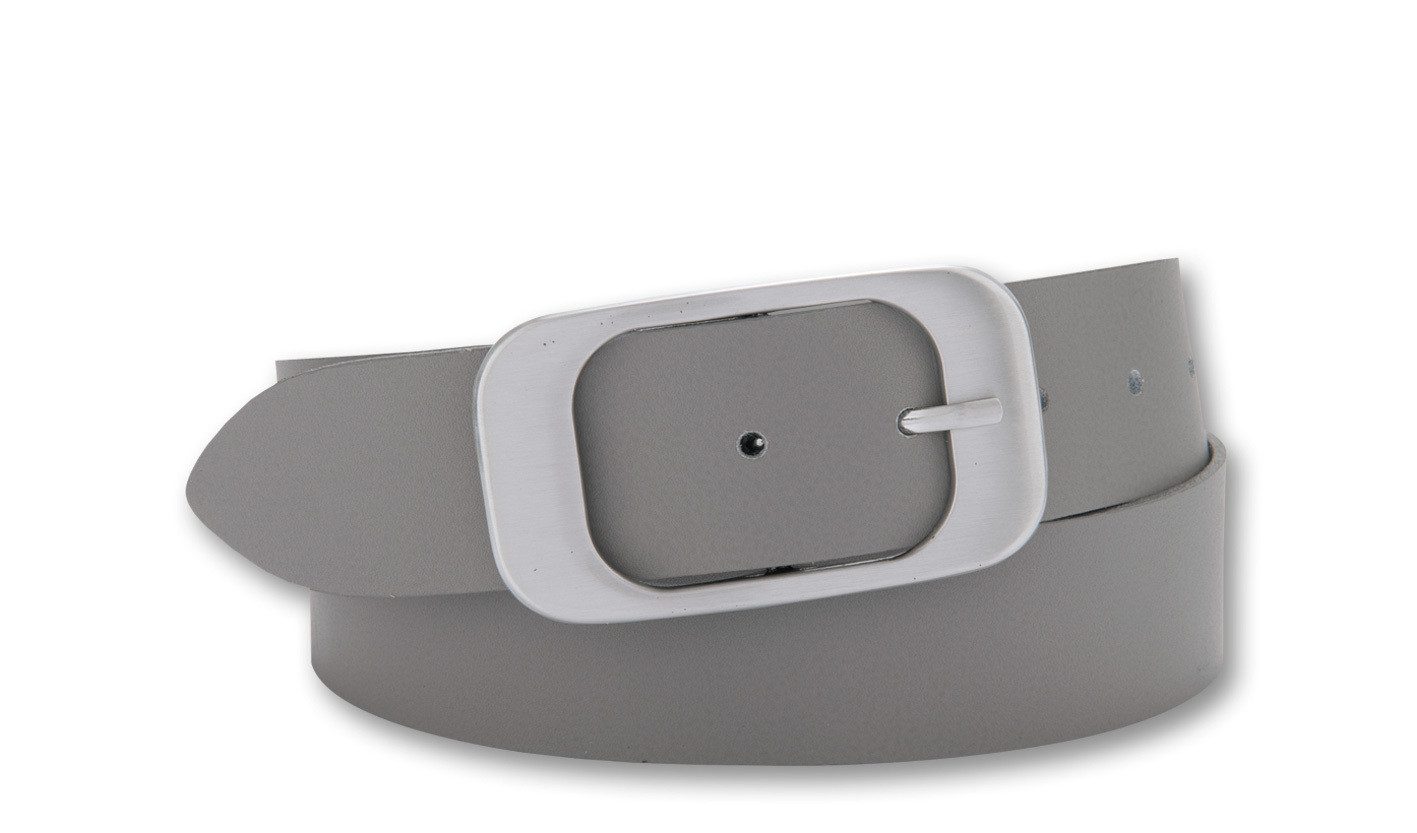 BERND GÖTZ Ledergürtel Ledergürtel mit elegant abgerundeter Rechtecksschlie günstig online kaufen