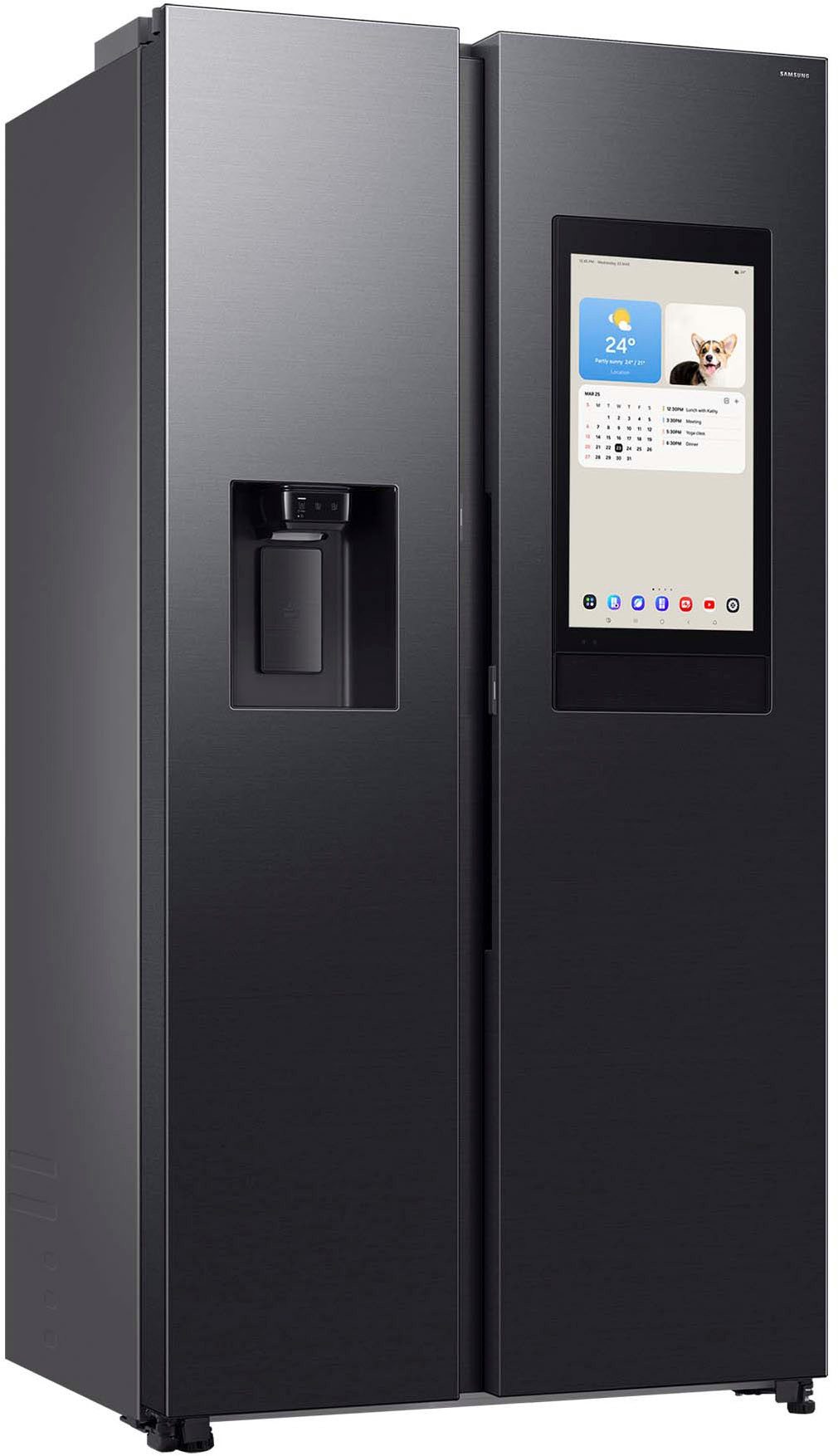 Samsung Side-by-Side RS97F RS90F67BEF, 178 cm hoch, 91,2 cm breit