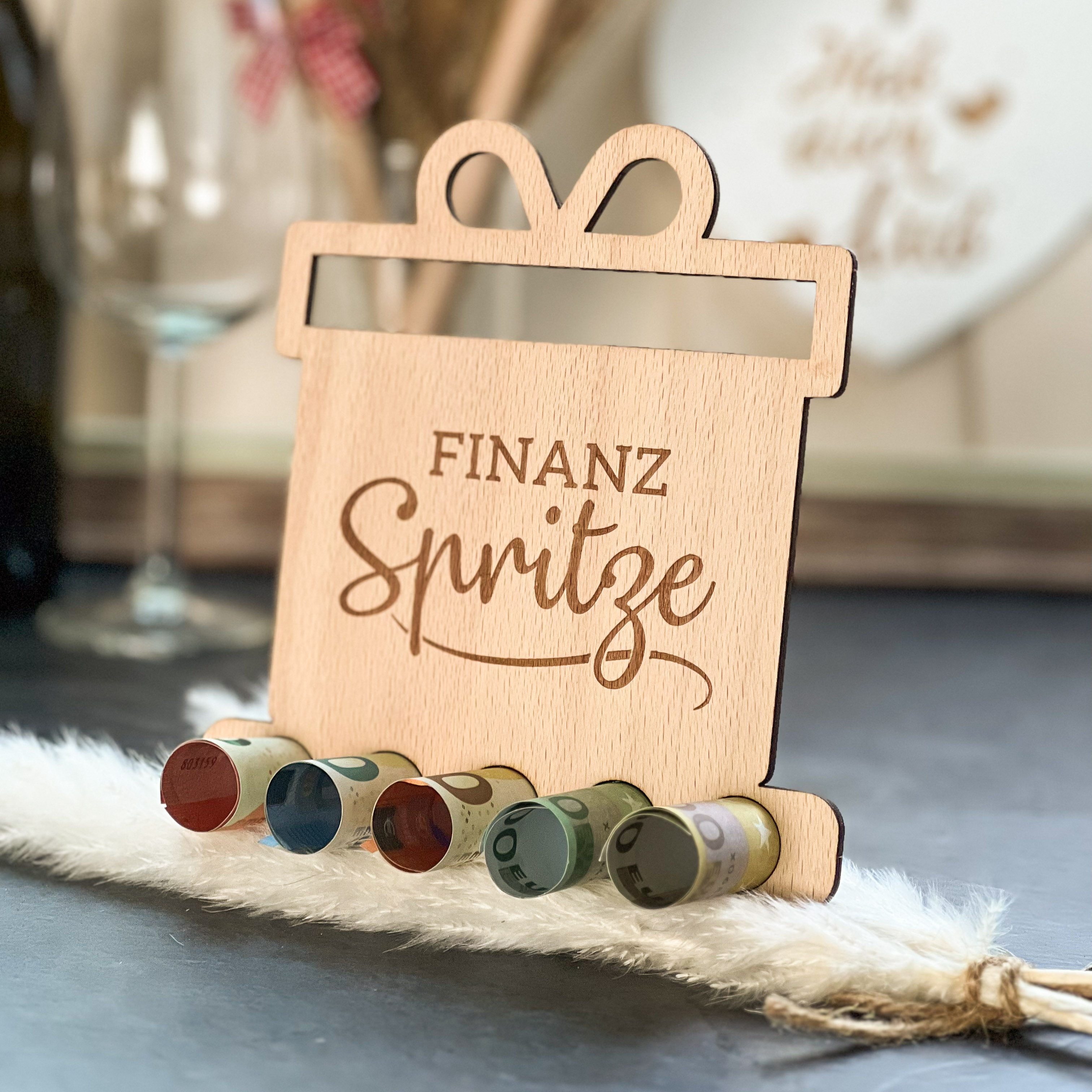 Spruchreif® Spardose Geldgeschenk aus Holz, Gutscheinverpackung, günstig online kaufen