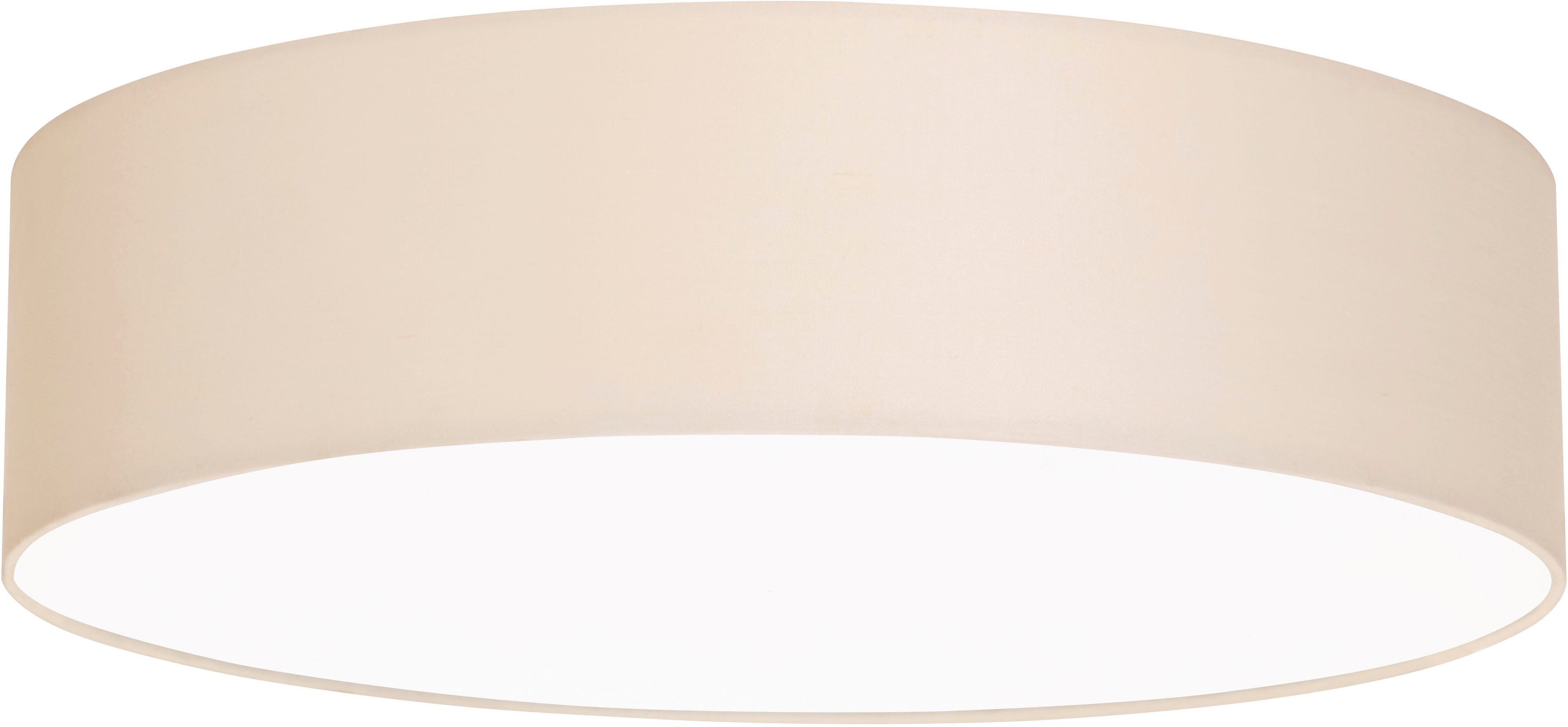 my home Deckenleuchte Ahrhütte, ohne Leuchtmittel, hochwertiger Leinen-Baum günstig online kaufen