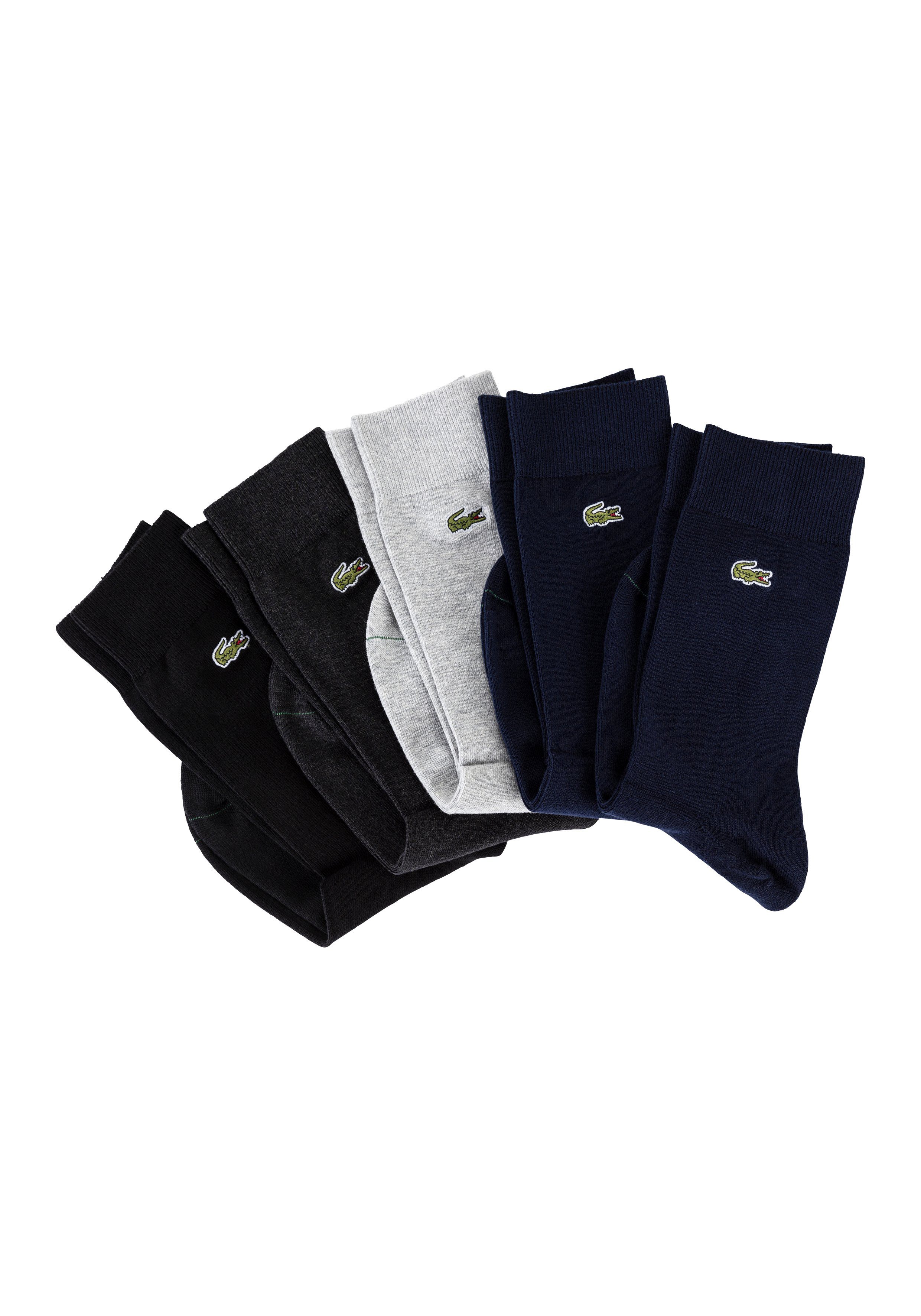 Lacoste Шкарпетки (Set, 5-Paar, 5er) mit Lacoste Stickerei