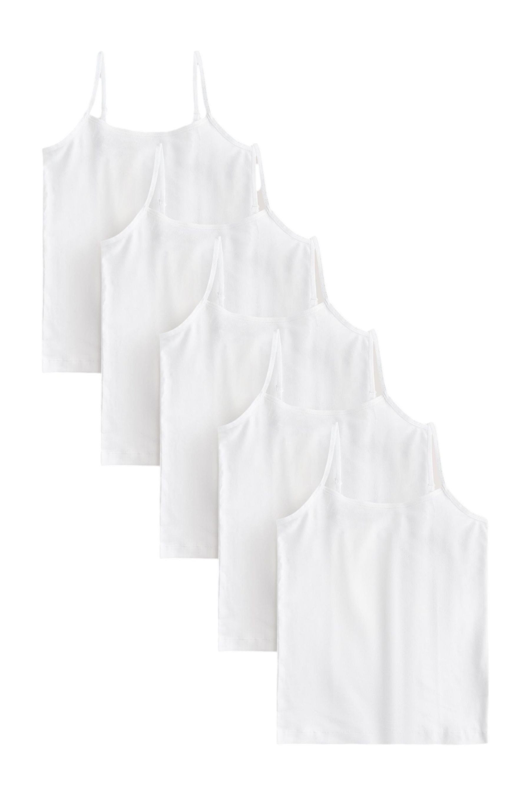 Next Trägertop Spitzen-Trägertop, 5er-Pack (5-tlg)