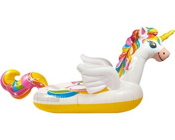 Intex Schwimmtier Schwimmtier zauberhaftes Einhorn (198x140x102cm), mit zwei Haltegriffen