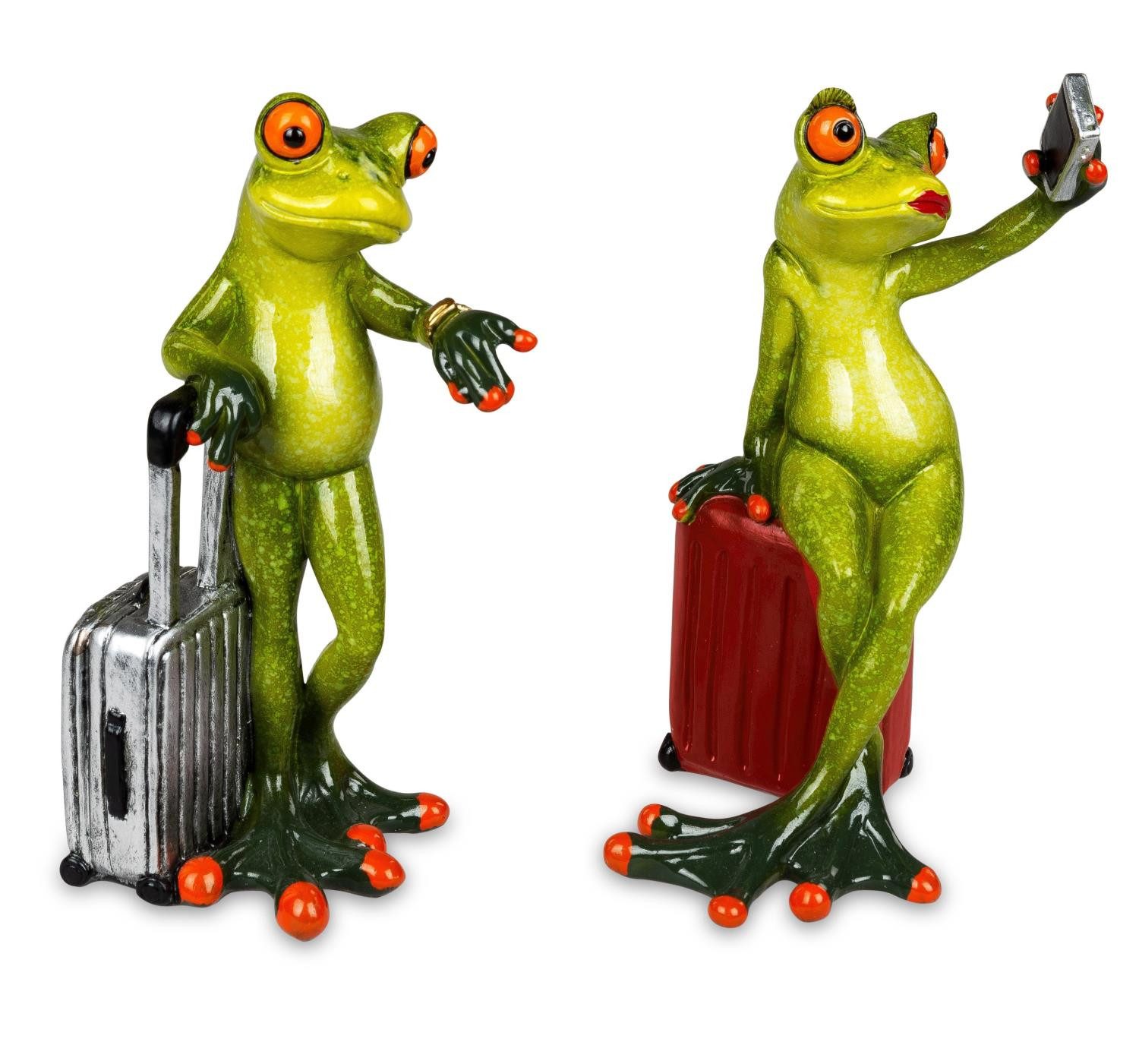 Dekofigur Froschhausen