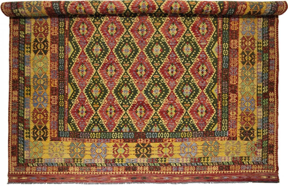 Orientteppich Kelim Afghan 445x793 Handgewebter Orientteppich, Nain Trading, rechteckig, Höhe: 3 mm