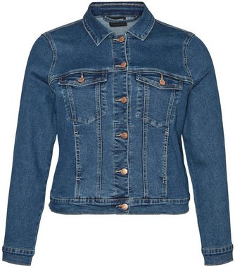 Vero Moda Curve Jeansjacke VMRUNA LS SLIM DNM JCK MIX GA CUR NOOS