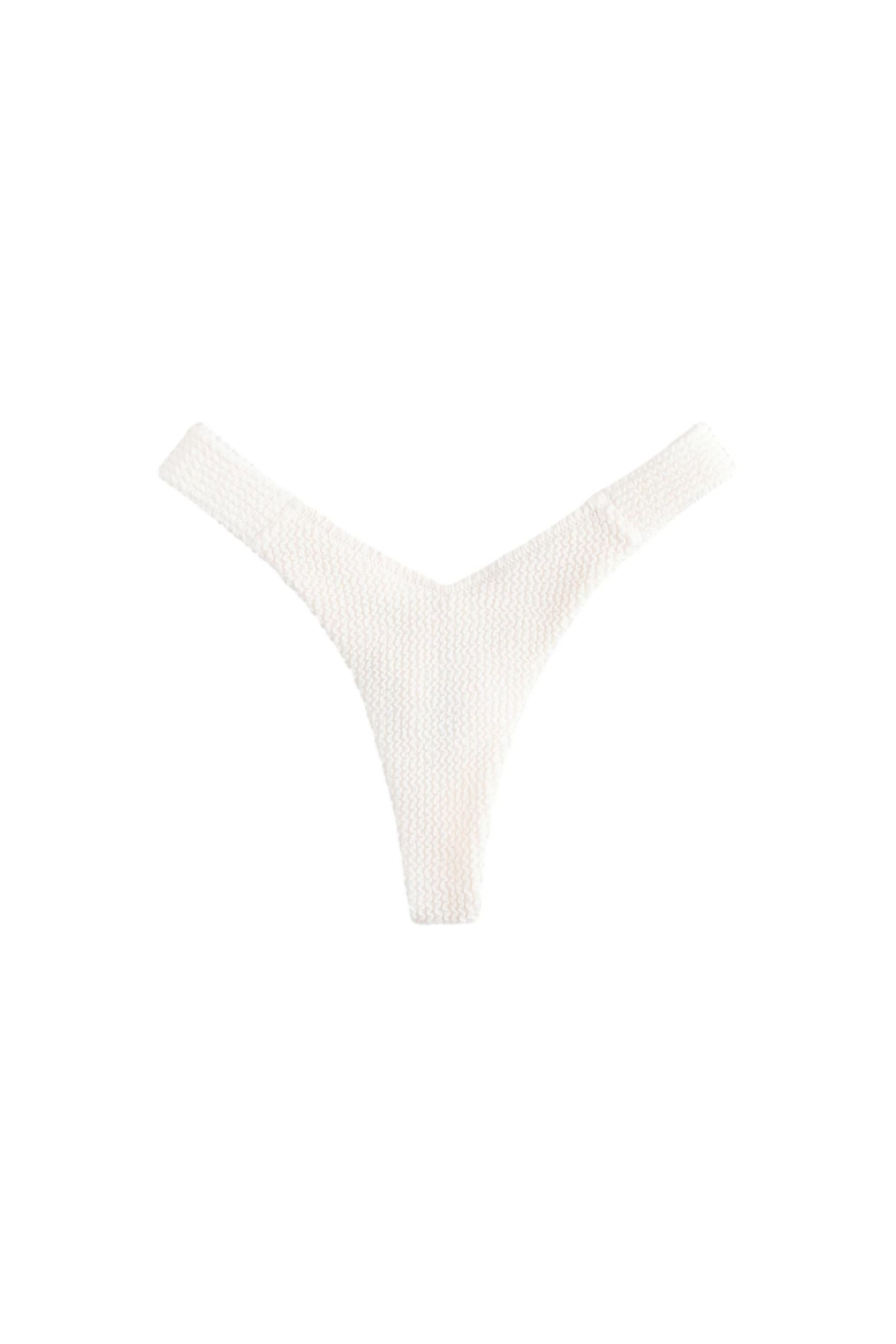 self Bikini-Hose Tanga-Bikinihose mit hohem Beinausschnitt günstig online kaufen