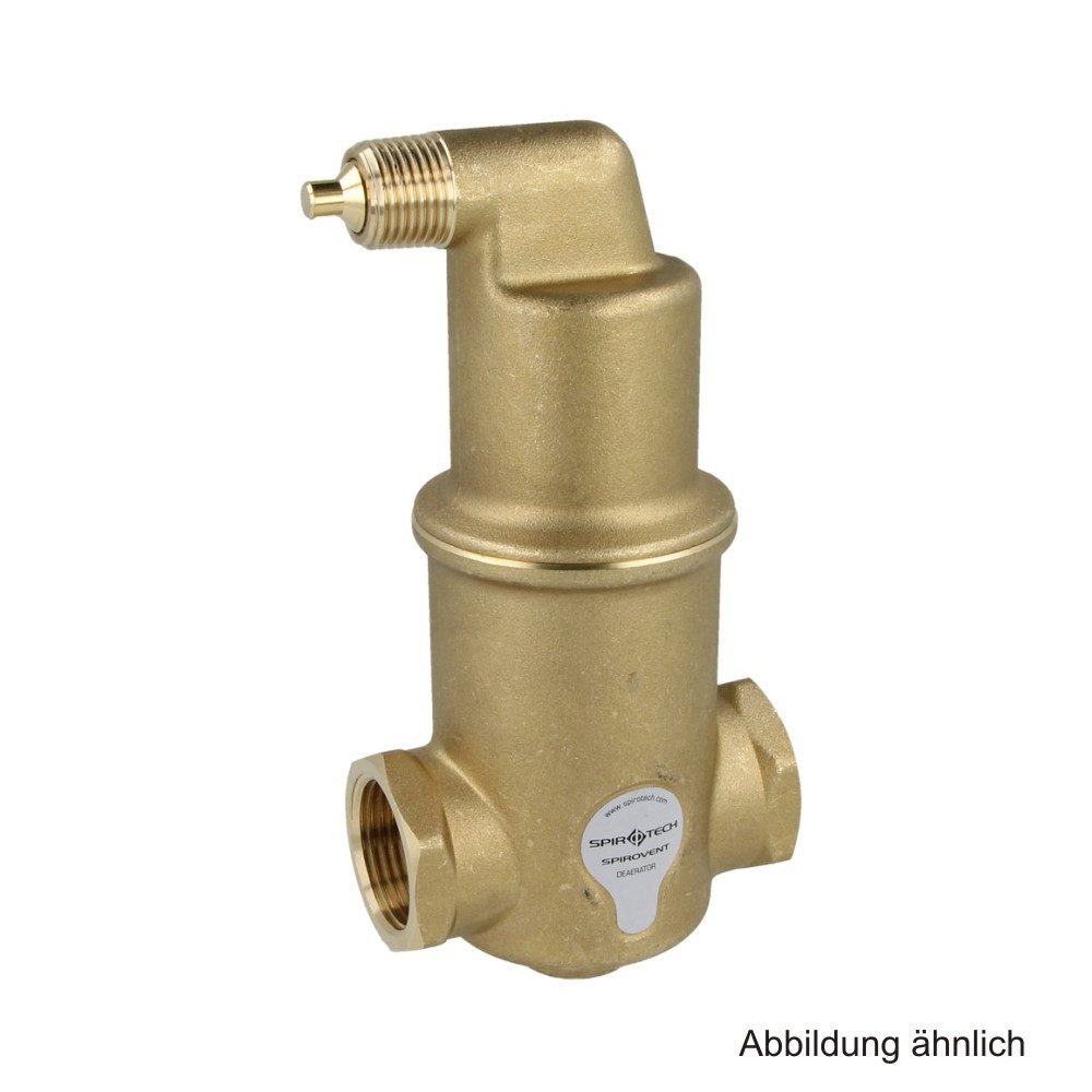 Spirotech Wasserrohr Spirotech SpiroVent Mikroluftblasenabscheider 1" IG horizontal