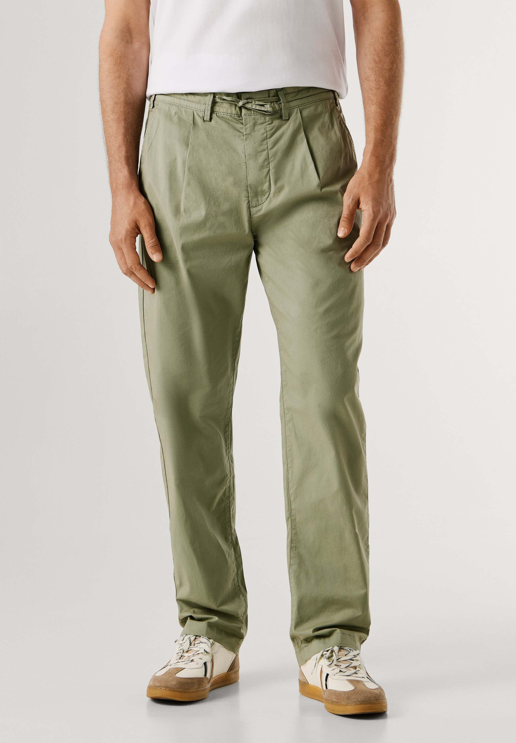 Pepe Jeans Funktionshose trousers RELAXED LOOSE POPLIN PANT