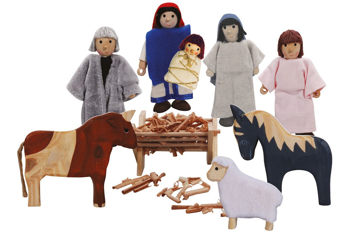 Winzlinge Biegepuppe Weihnachtsgeschichte (Klein, 9-tlg) günstig online kaufen