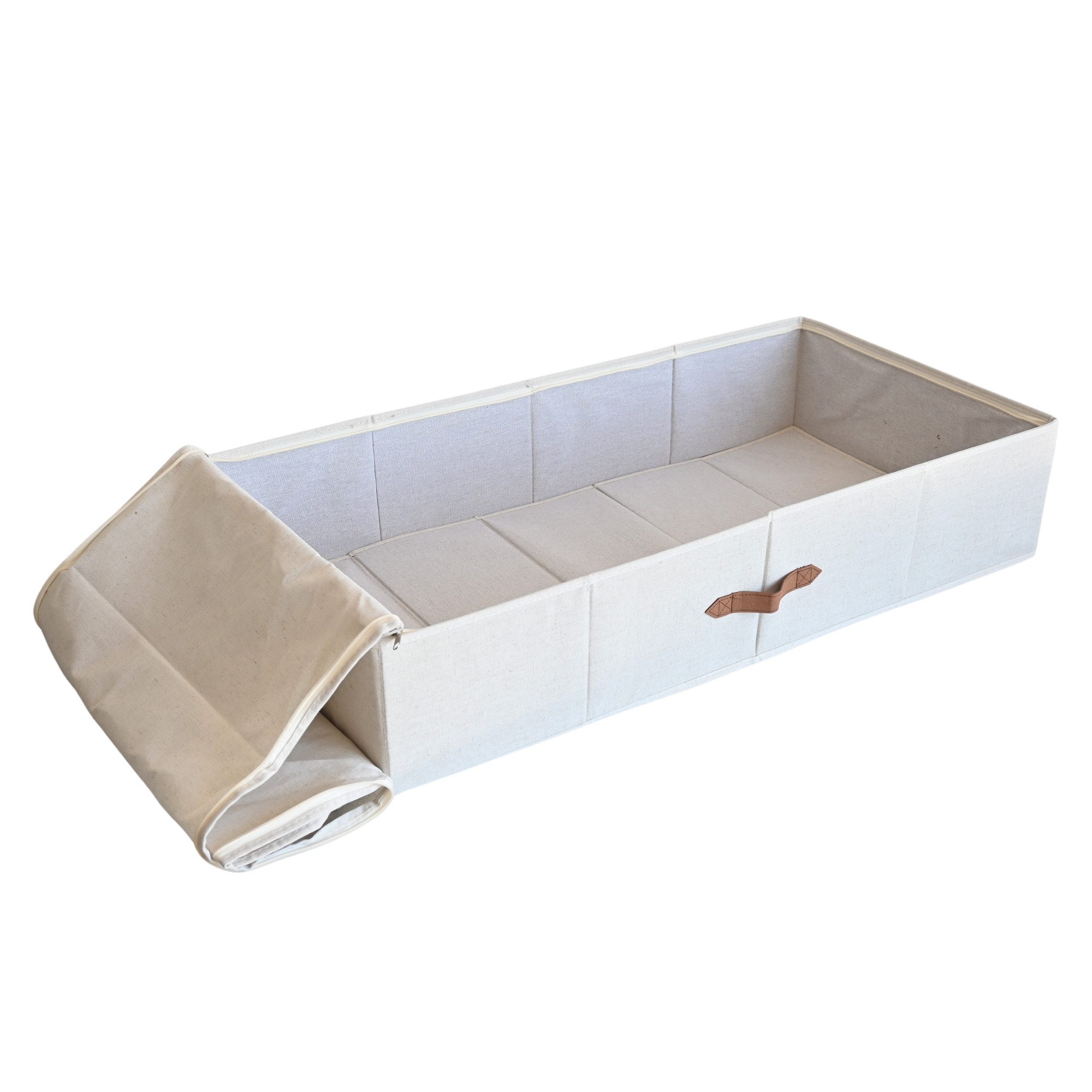 hausleben Organizer Große Unterbett-Aufbewahrungsbox, faltbar mit Griffen, günstig online kaufen