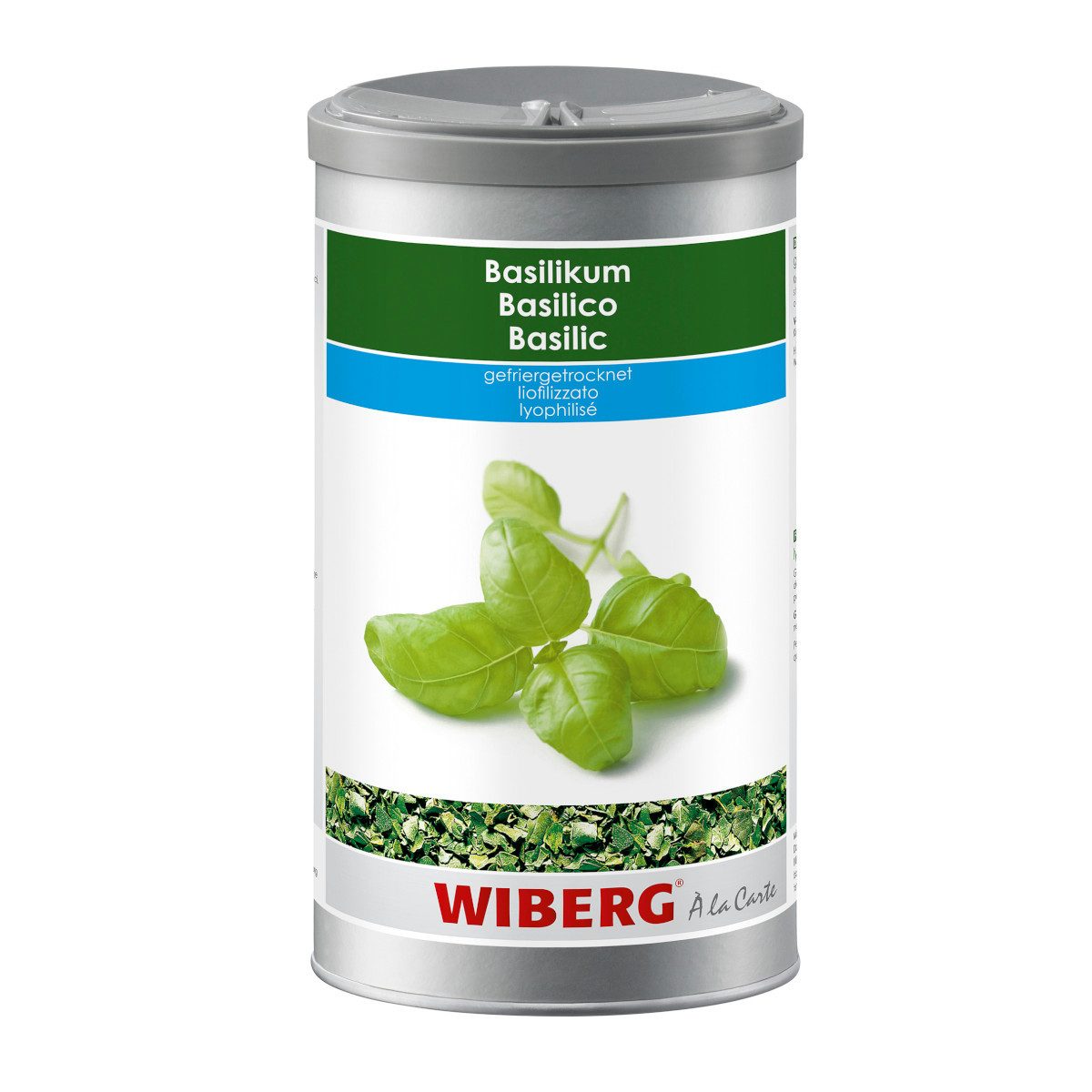 WIBERG Gewürz, Wiberg Basilikum gefriergetrocknet kräftiger Geschmack Dose 55g