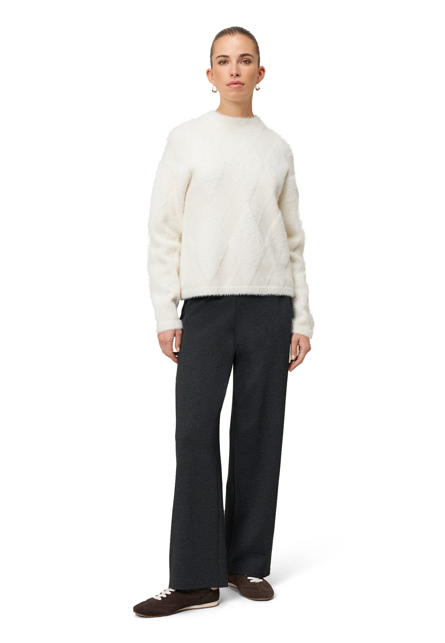 Zero Jerseyhose Damen mit weitem Bein 7/8 Länge Plain/ohne Details