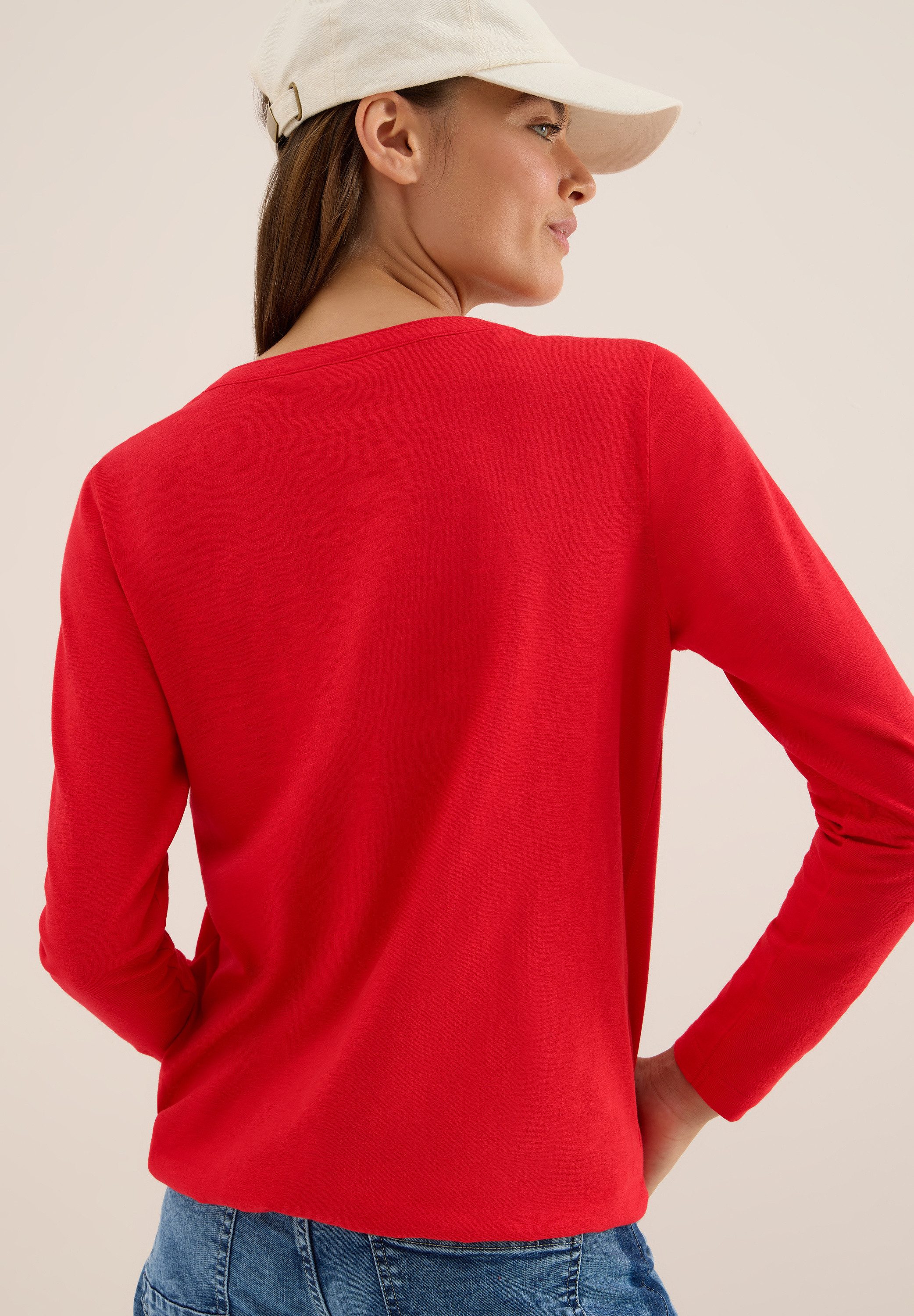 CECIL Langarmshirt im Tunika-Look günstig online kaufen