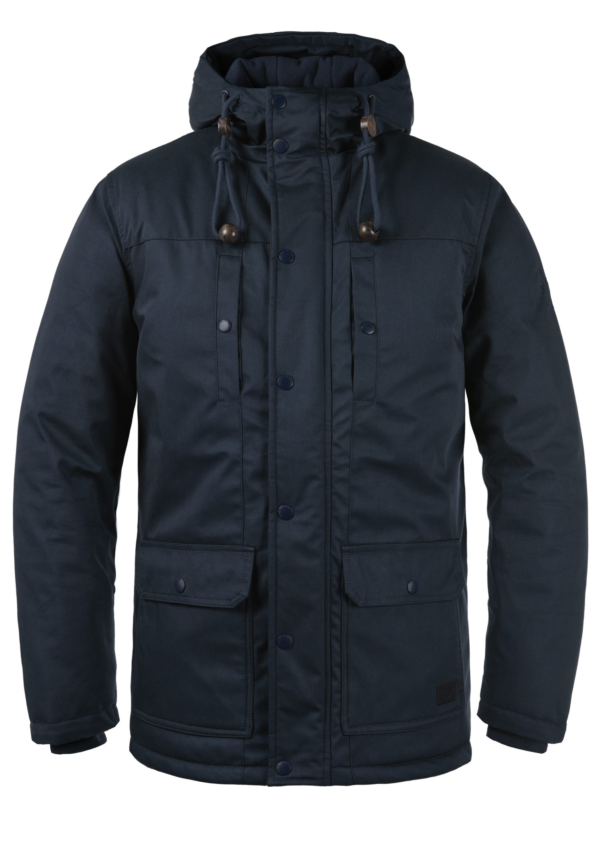 !Solid Parka SDFranco Winterjacke gefüttert mit Fleece und mit Kapuze