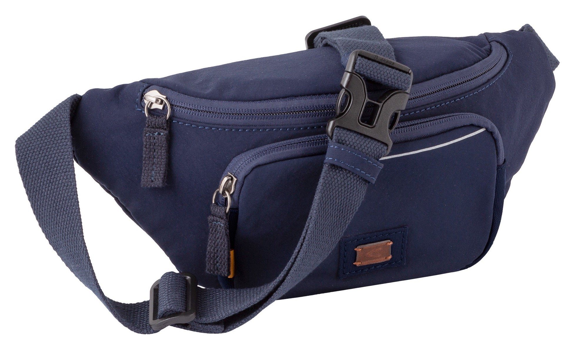 bag, camel im Belt active praktischen dunkelblau City Bauchtasche Design