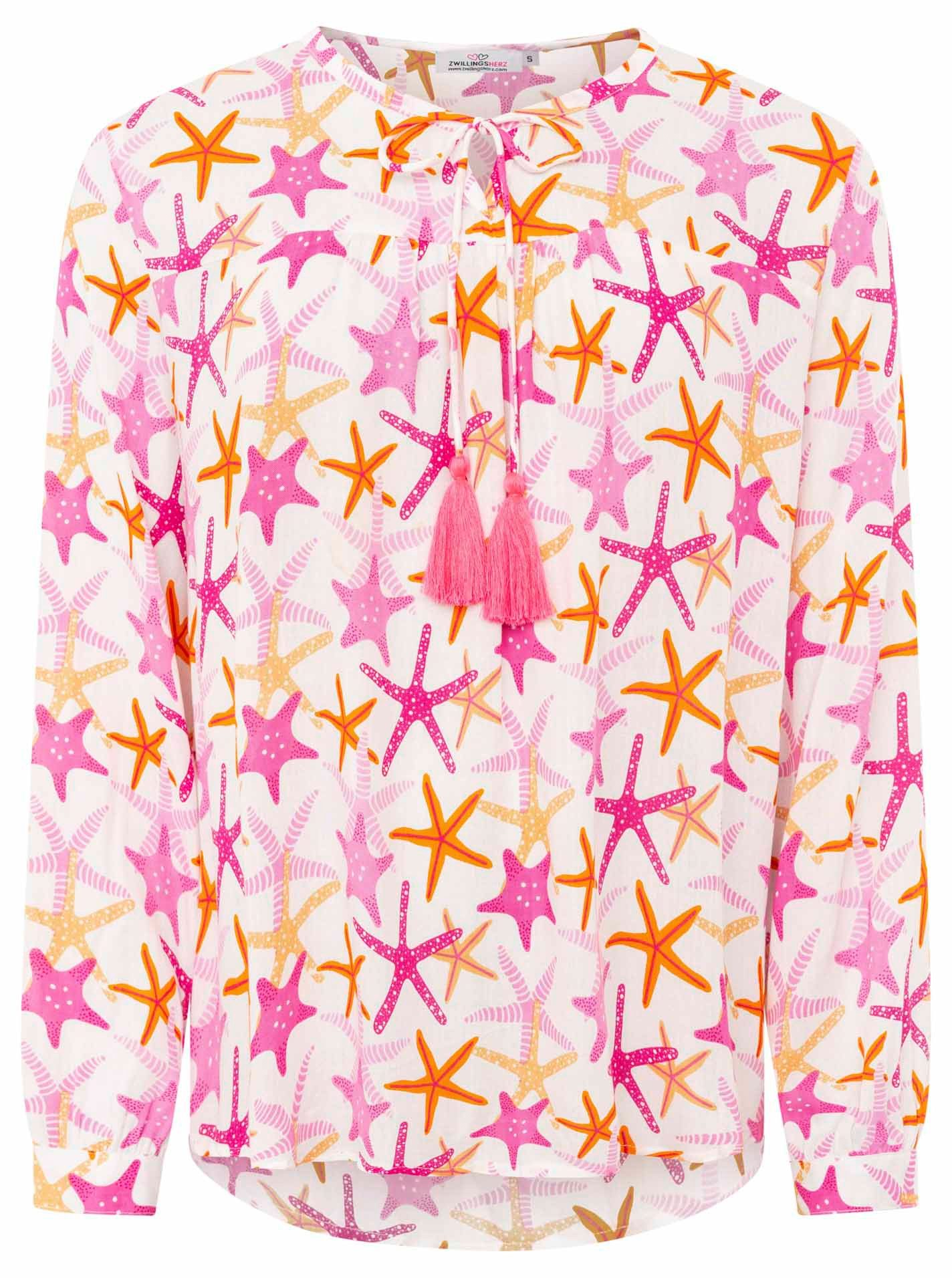 Zwillingsherz Klassische Bluse Stunning Starfish