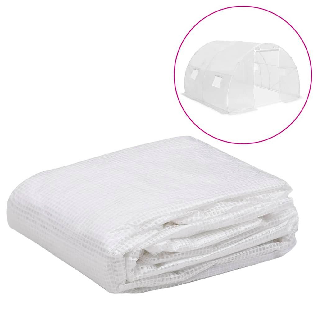 vidaXL Gewächshaus Ersatz Folie Abdeckung Ersatzfolie für Gewächshaus 9 m²