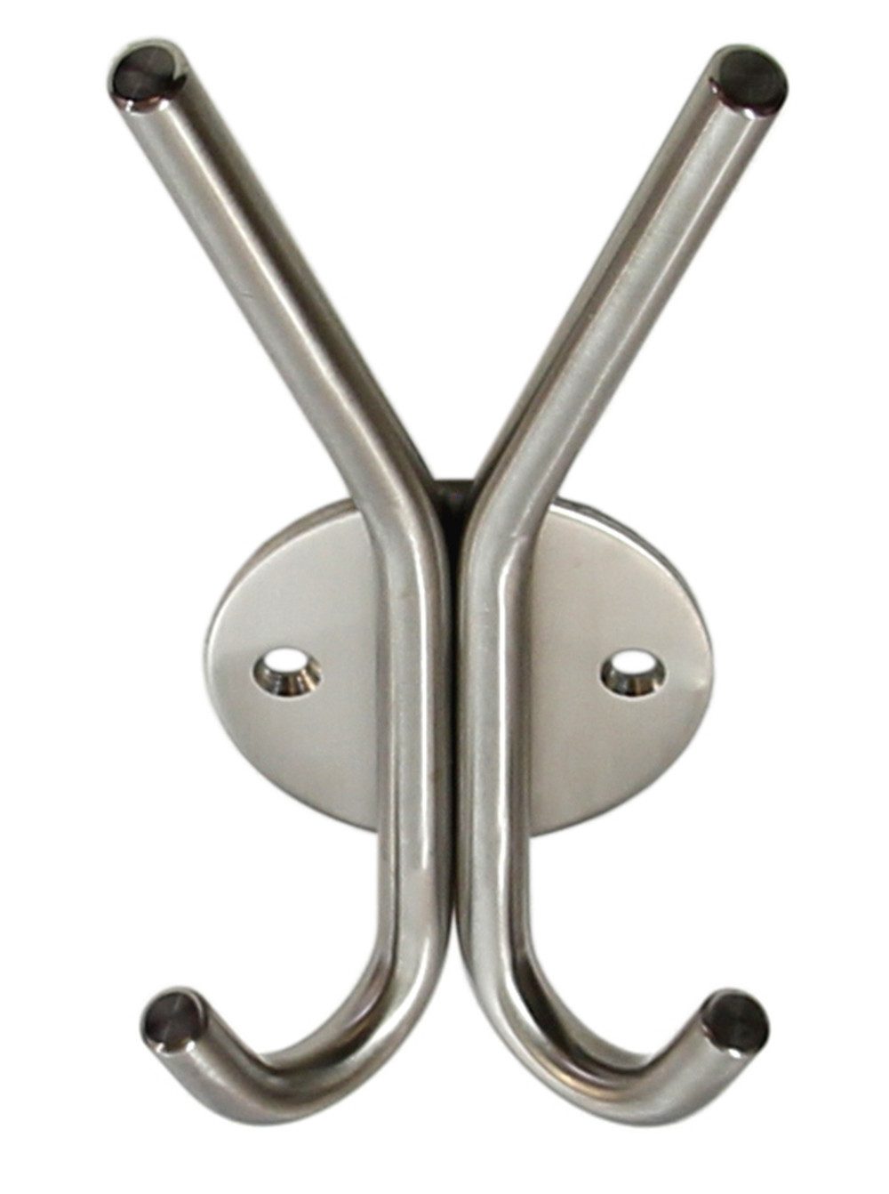 Garderobenhaken Edelstahl V2A Garderobenhaken WG-2H Kleiderhaken günstig online kaufen