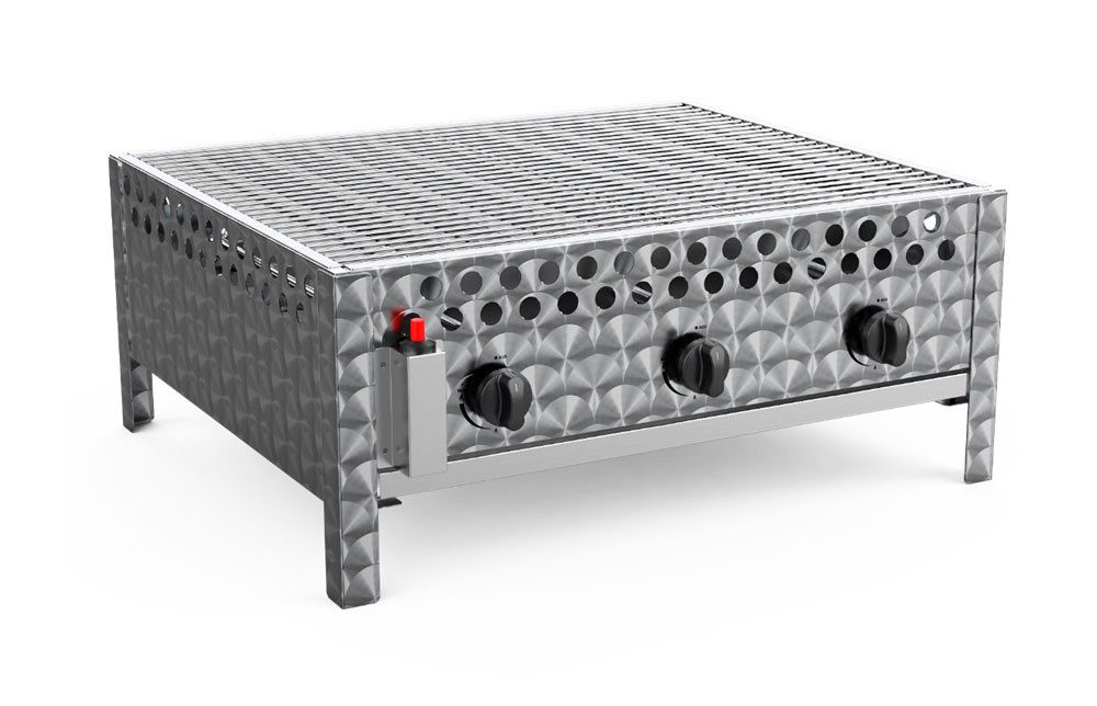 Tepro Gasgrill Wurstbräter, mit Grillrost