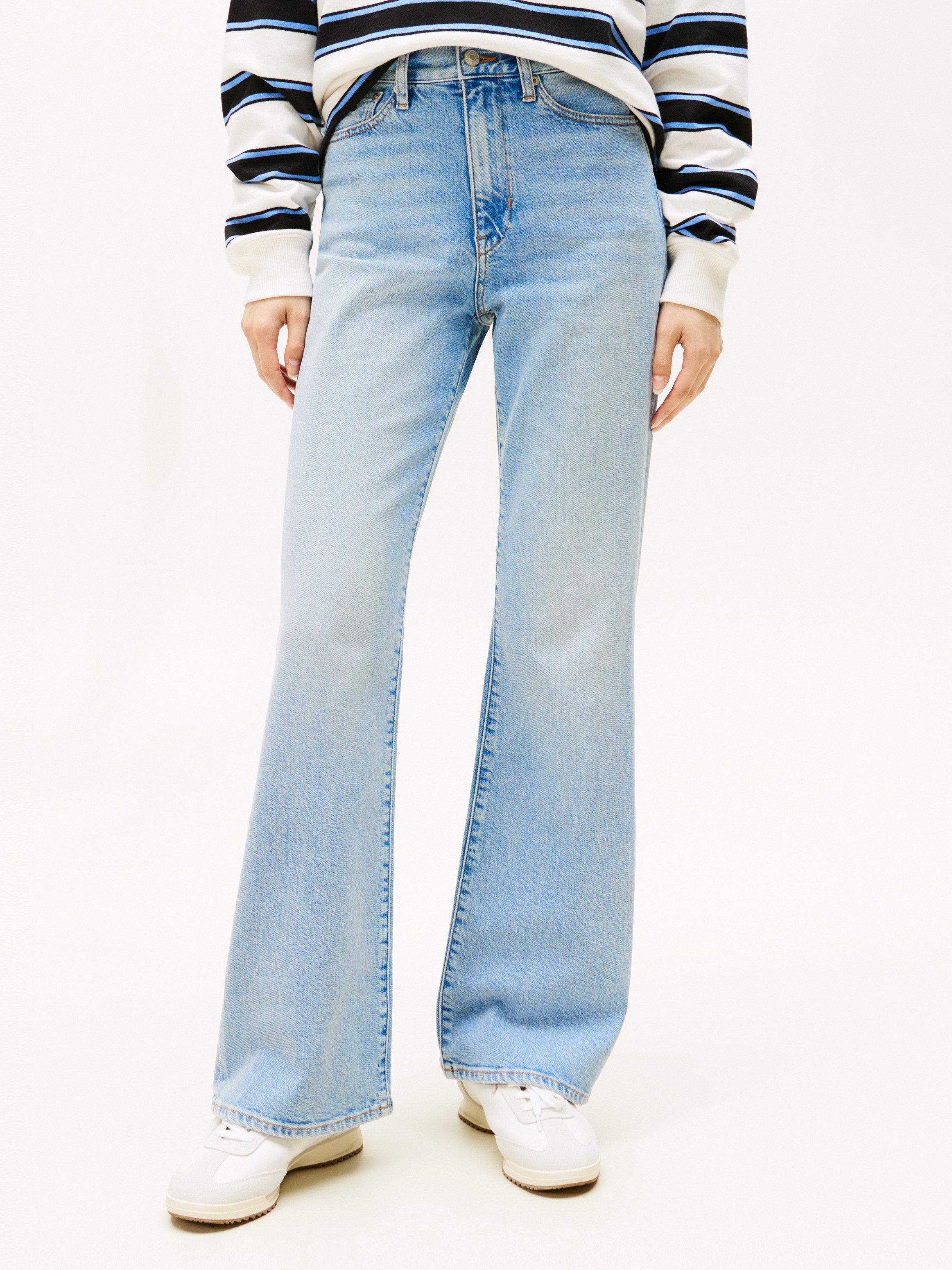 Tommy Jeans Bootcut-Jeans BELLA HGH FLR in ausgestellter Form