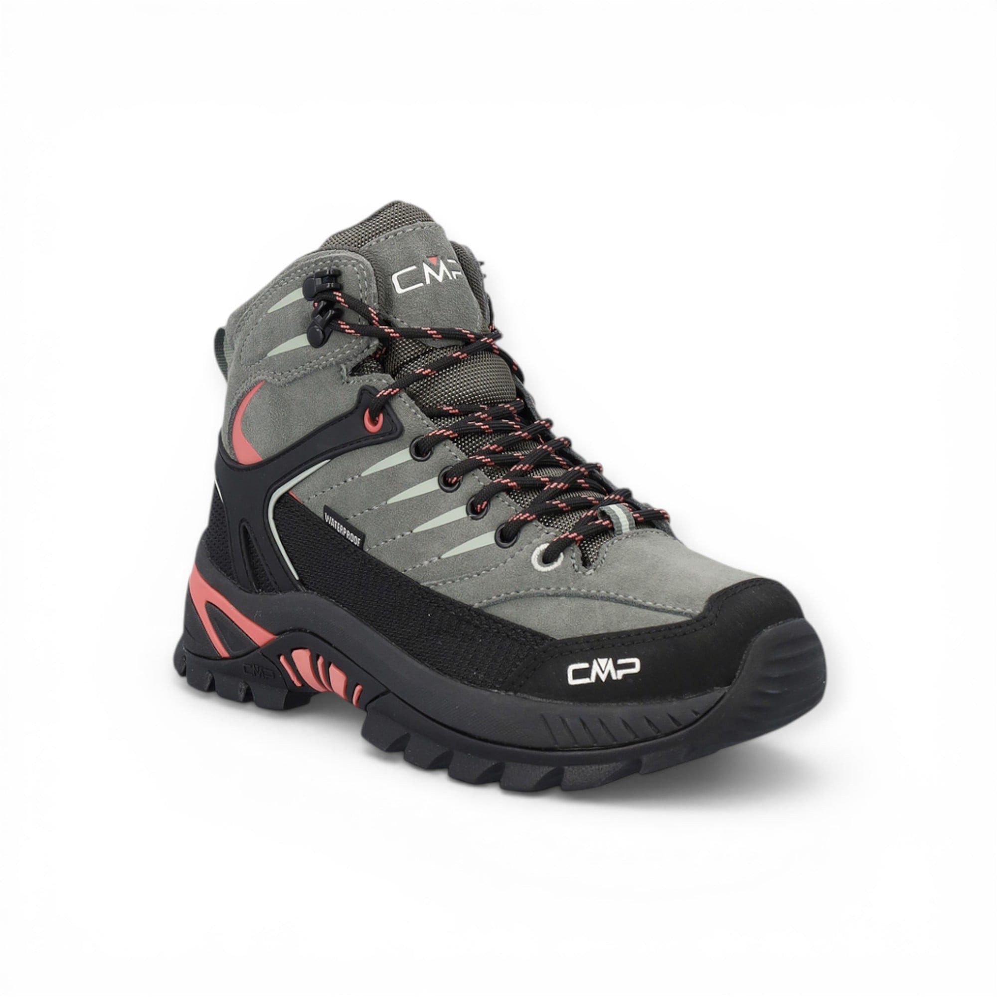 CMP Rigel 2.0 MID Trekking WP (wasserdicht) avocadogrün/coral Damen Wanderschuh