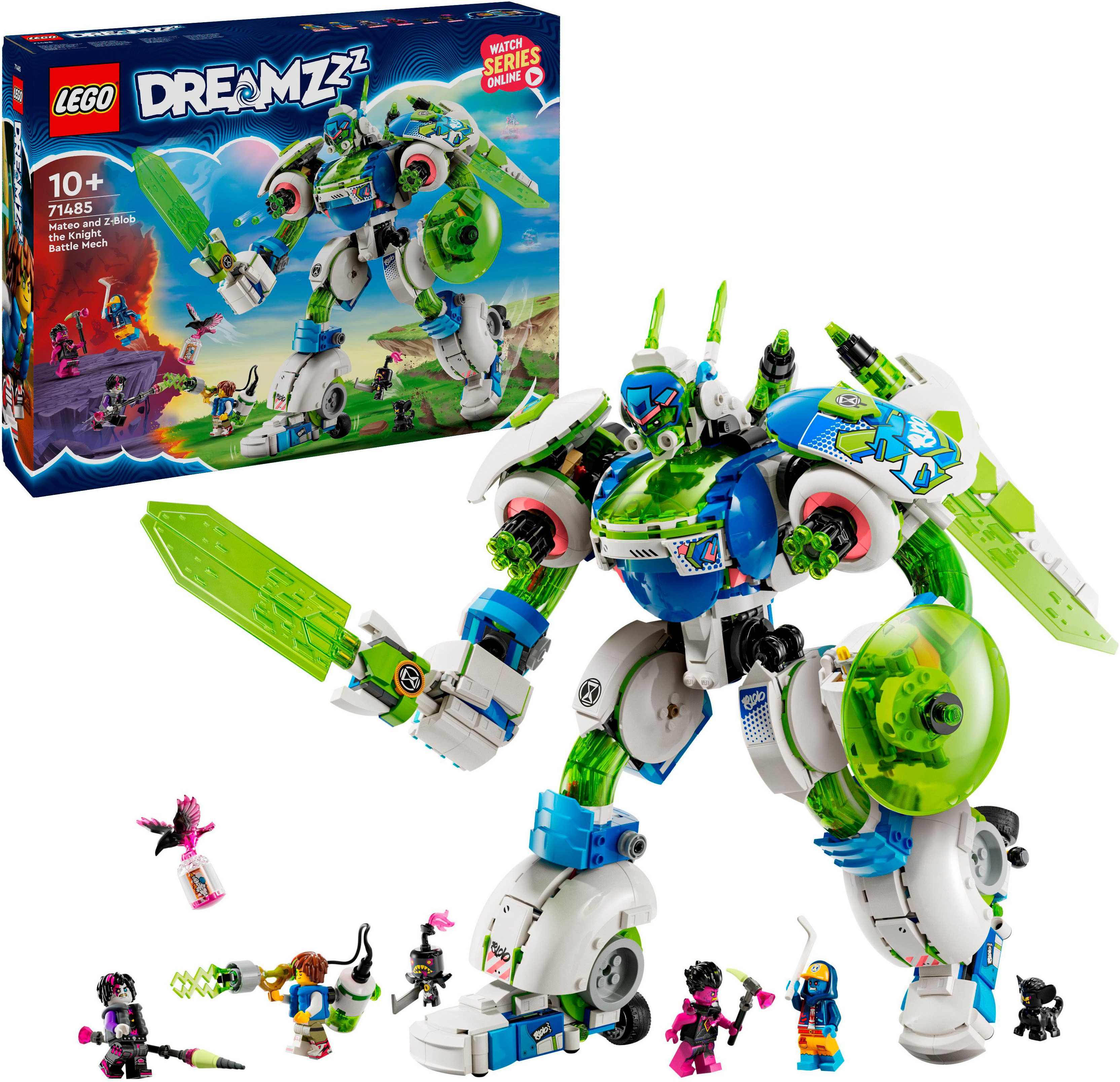 LEGO® Mateo und Z-Blob der Ritter-Mech (71485), LEGO DREAMZzz Konstruktions günstig online kaufen