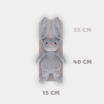 Bestlivings Kuscheltier Stoffhase 55cm "Osterhase", Plüschhase Schlappohren - Flauschiges Kuscheltier - Hase Ostergeschenk