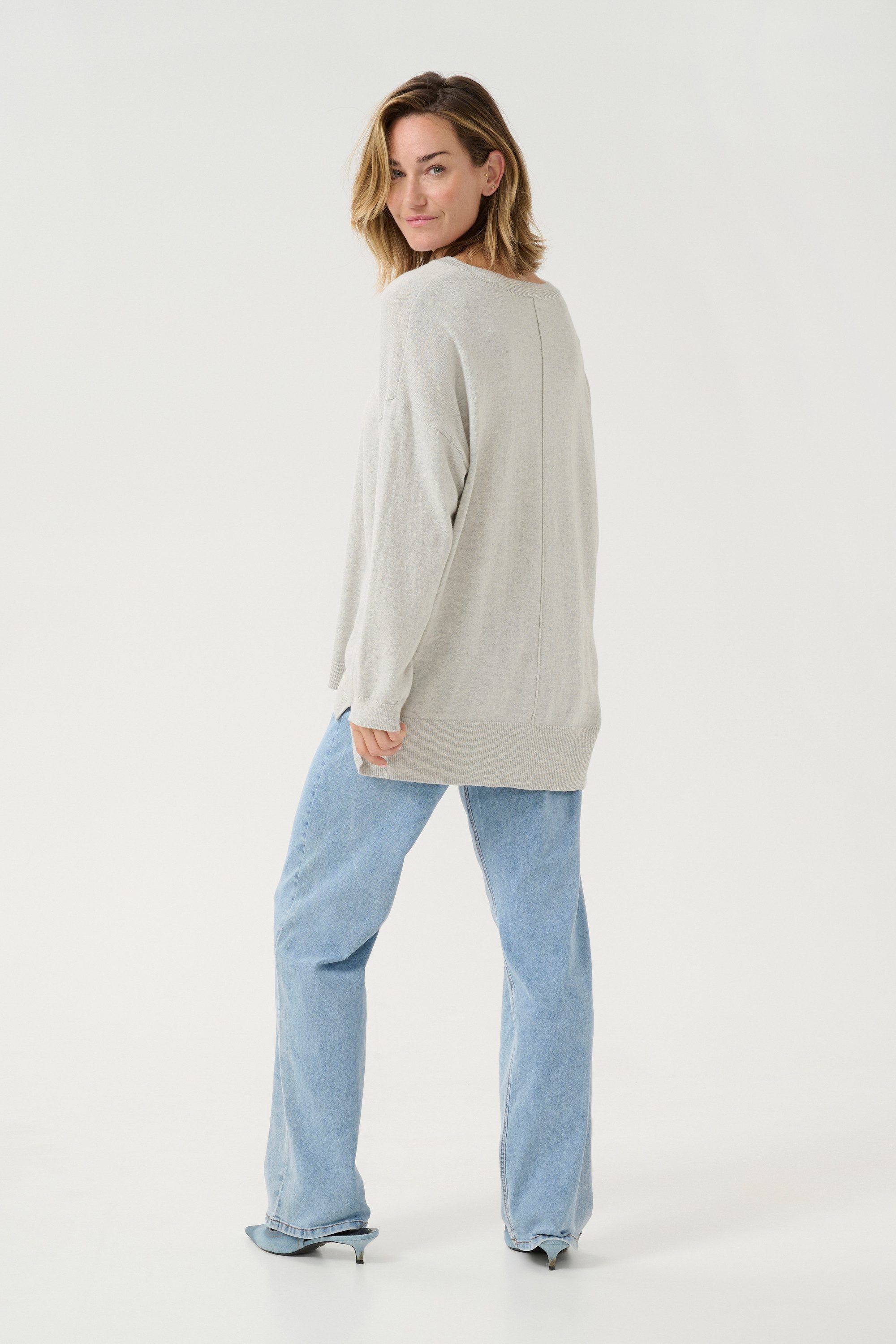 Cream Strickpullover Strickpullover CRAnva