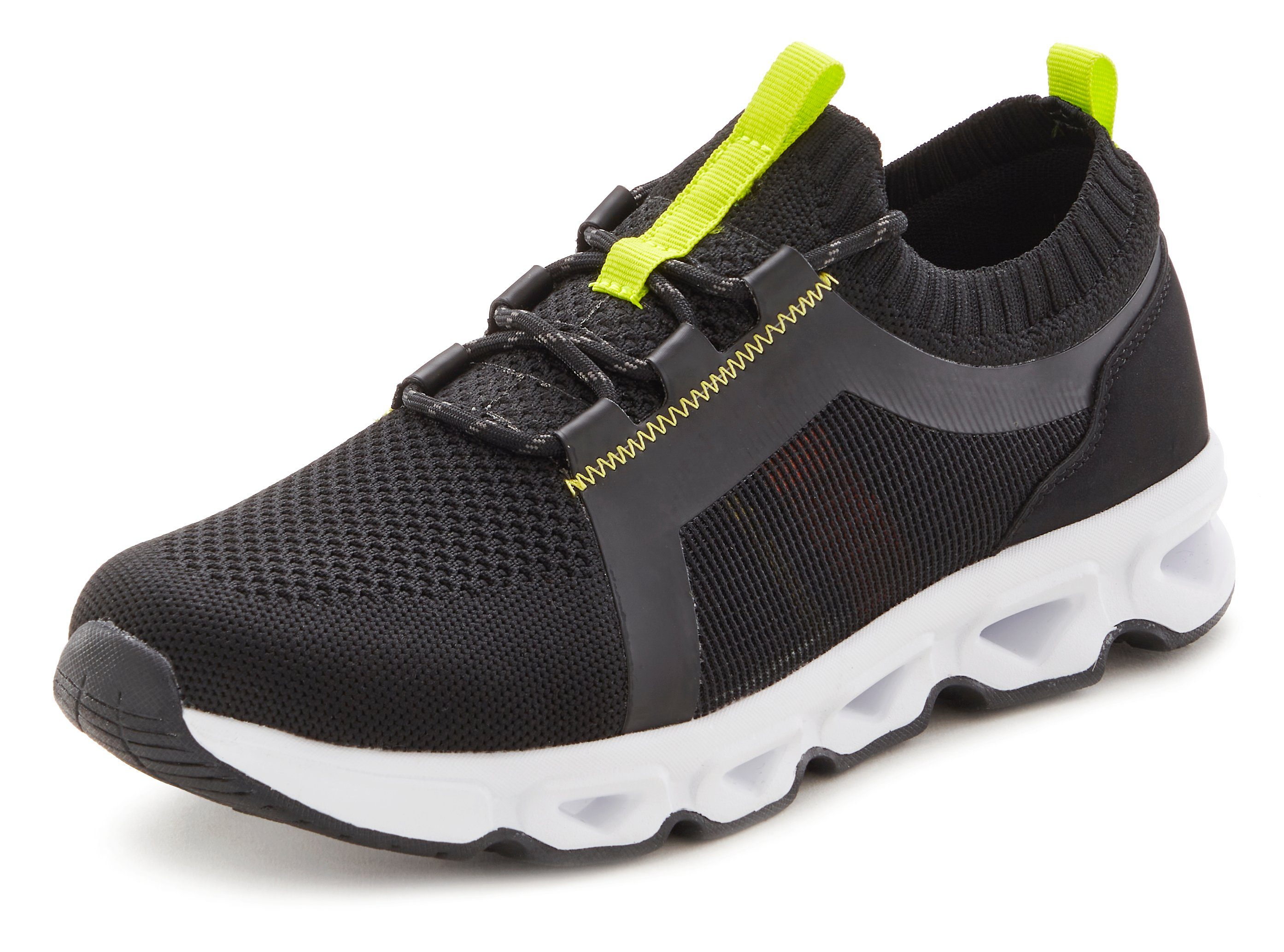 John Devin Schnürschuh, Freizeitschuh, Halbschuh, Schnürhalbschuh, Turnschuh Sneaker im sportiven Look mit leichter Sohle Unisex VEGAN