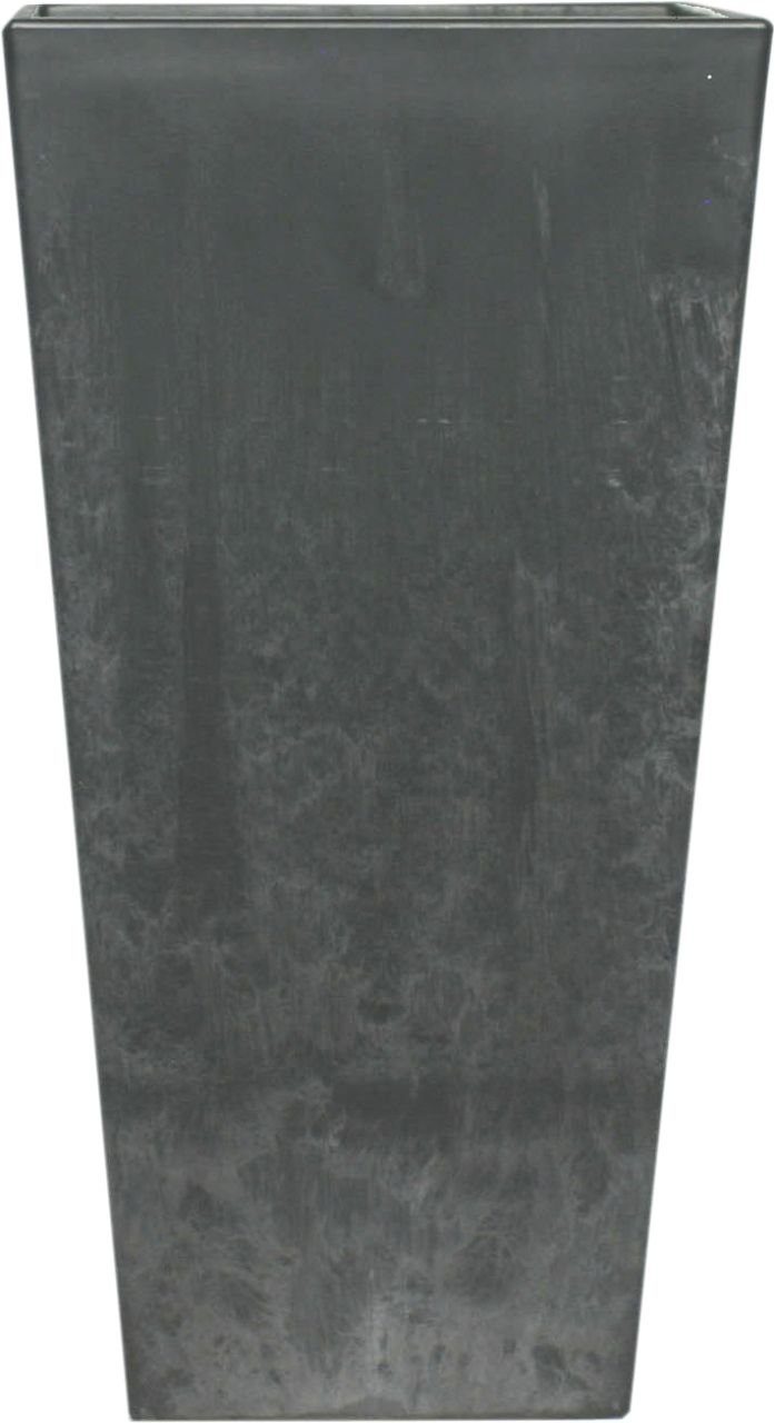 schwarz Artstone Vase Artstone Ella Pflanzkübel 26x26cm