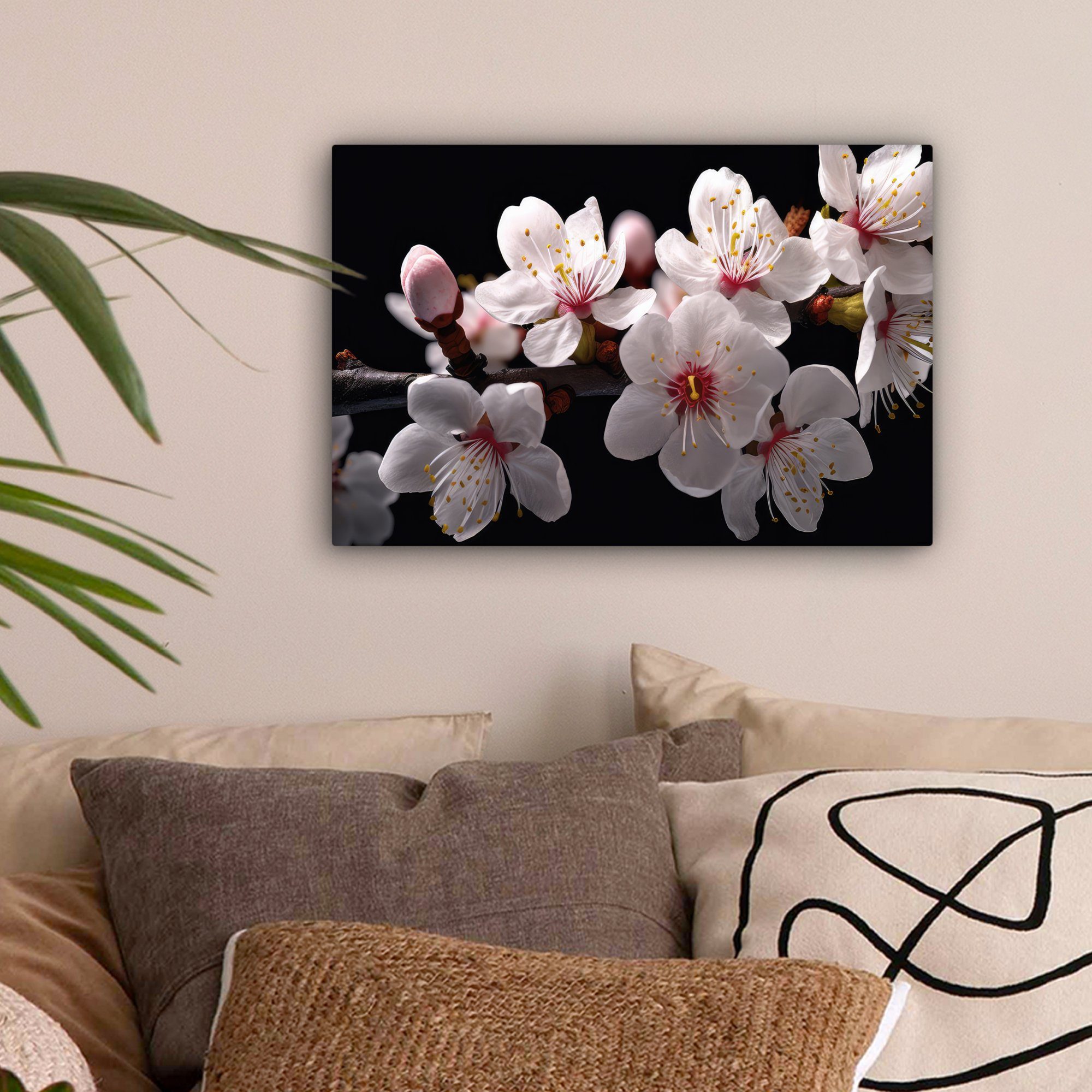 OneMillionCanvasses® Leinwandbild Sakura - Blumen - günstig online kaufen