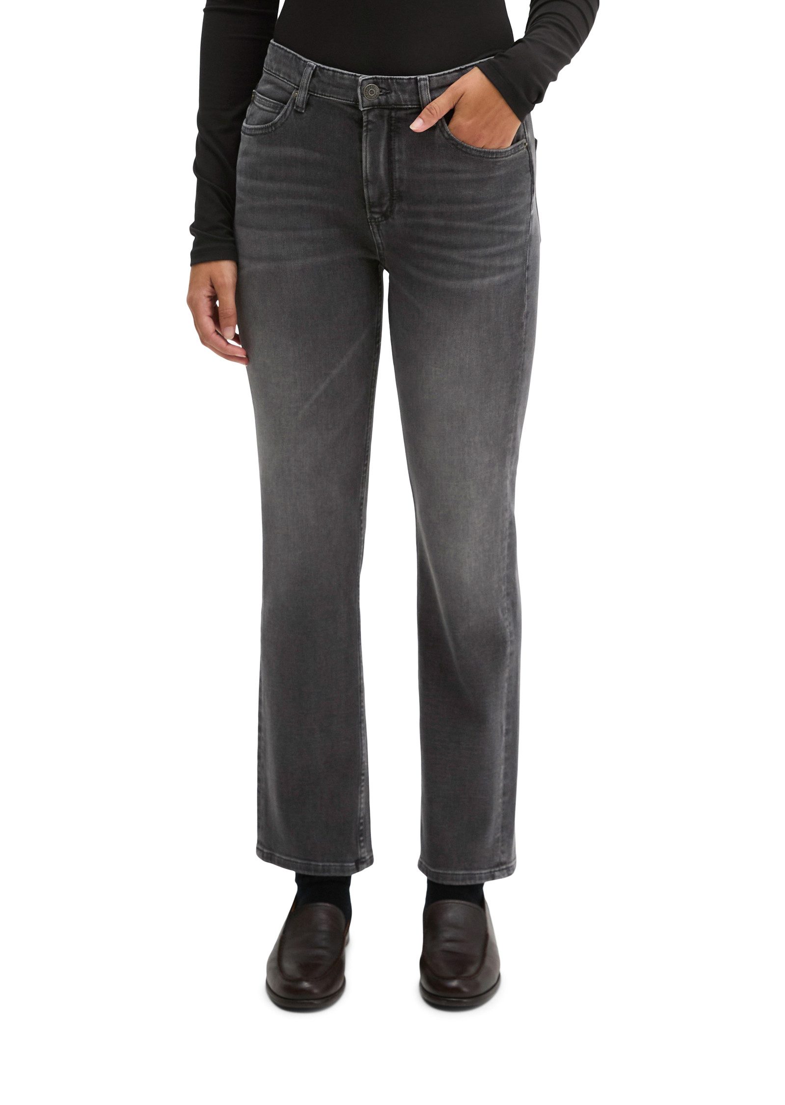 Marc O'Polo Straight-Jeans aus Organic Cotton Stretch