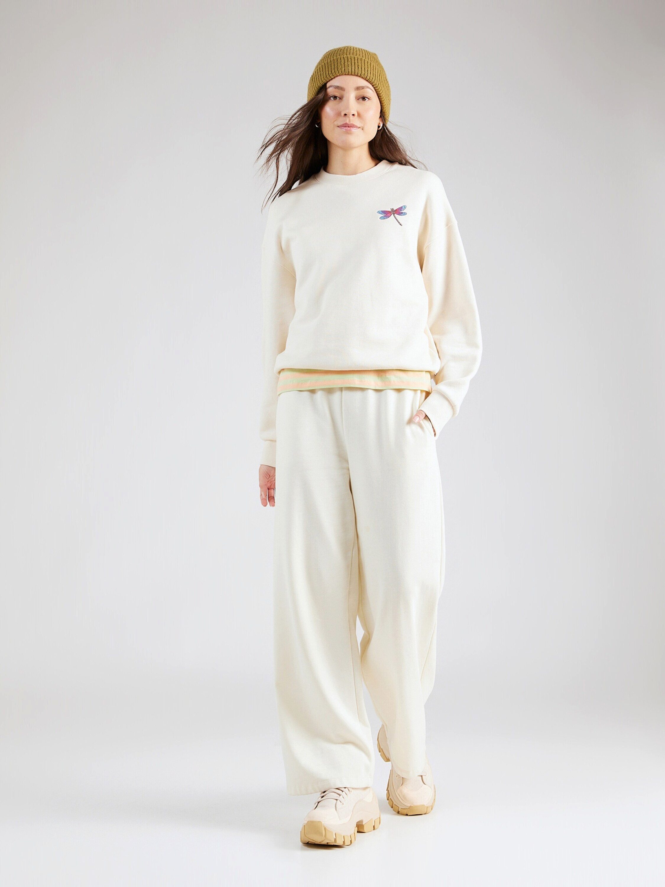 iriedaily Sweatshirt Libelle (1-tlg) Stickerei