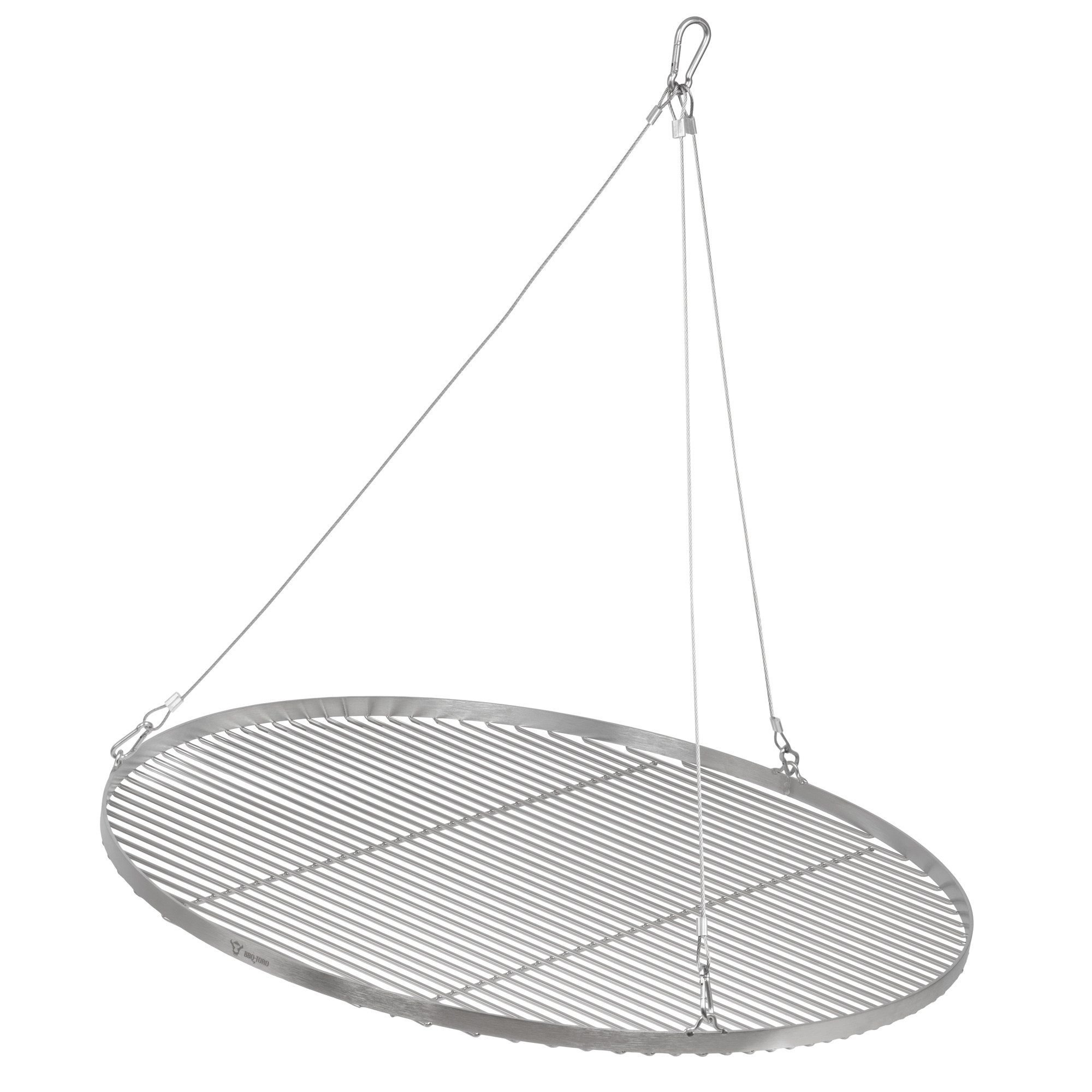 BBQ-Toro Grillrost Edelstahl Grillgitter Rund Ø 80 cm, Hängegrill Rost, V2A