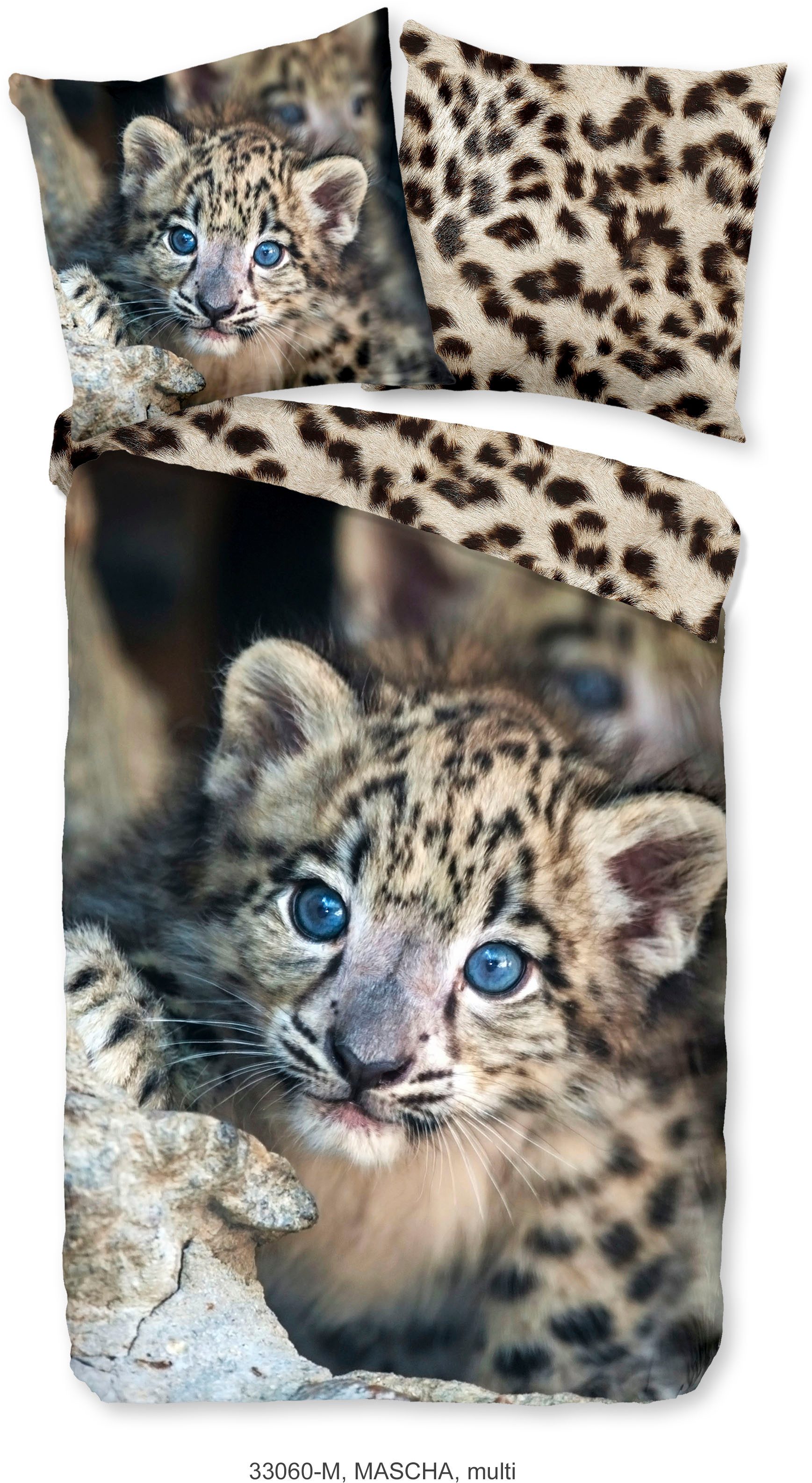 PURE luxury collection Kinderbettwäsche Mascha, Microfaser, günstig online kaufen