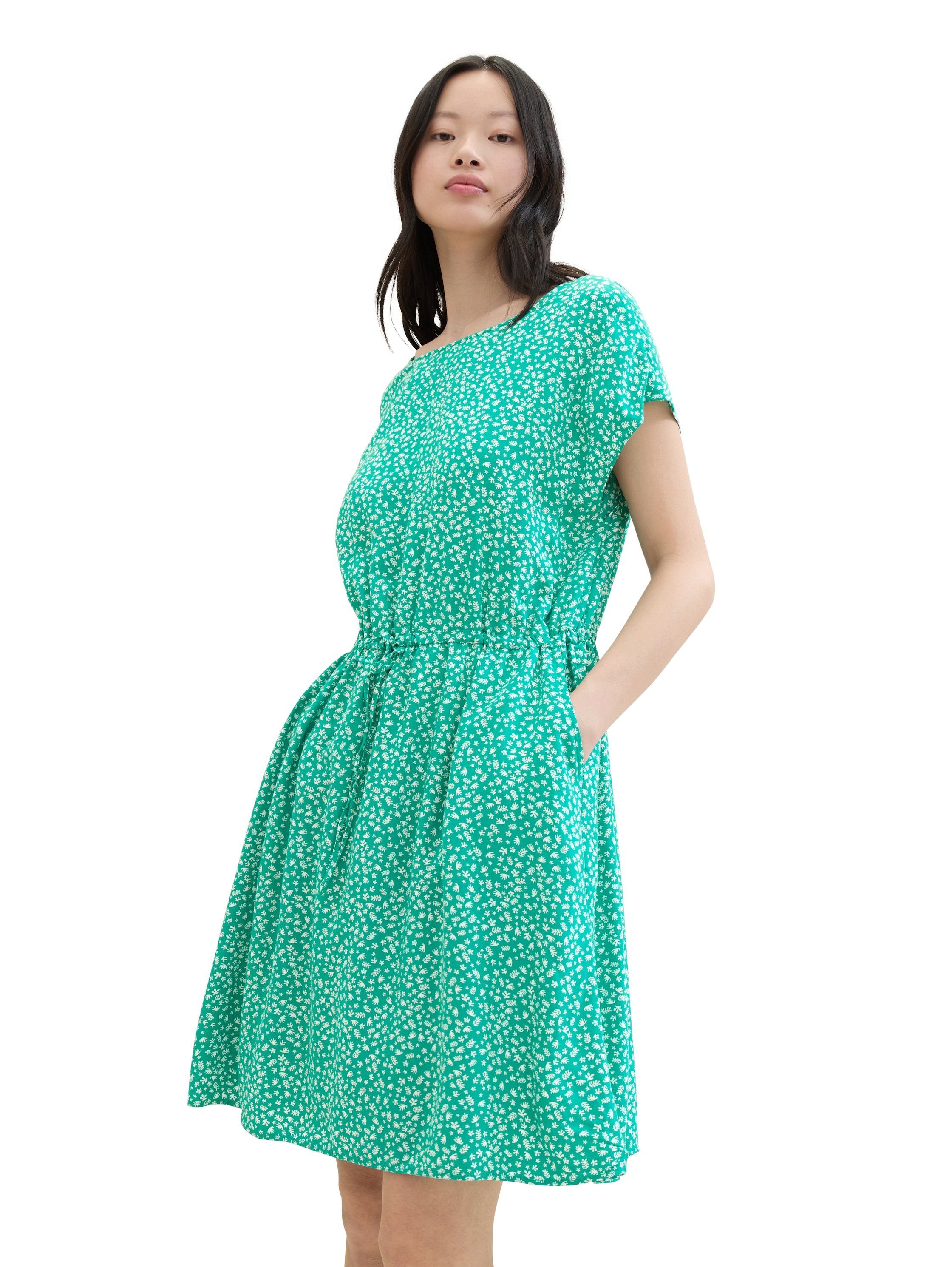 TOM TAILOR Denim Druckkleid im Midi-Look günstig online kaufen